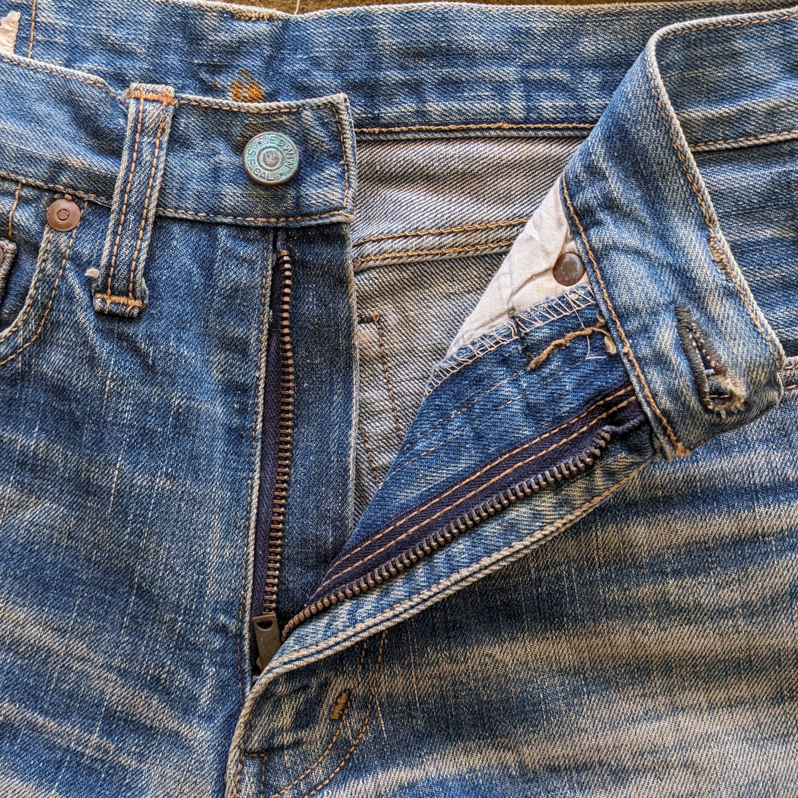 Vintage Vintage EDWIN Japanese Brand Jeans Size US 26 / EU 42 - 5 Thumbnail