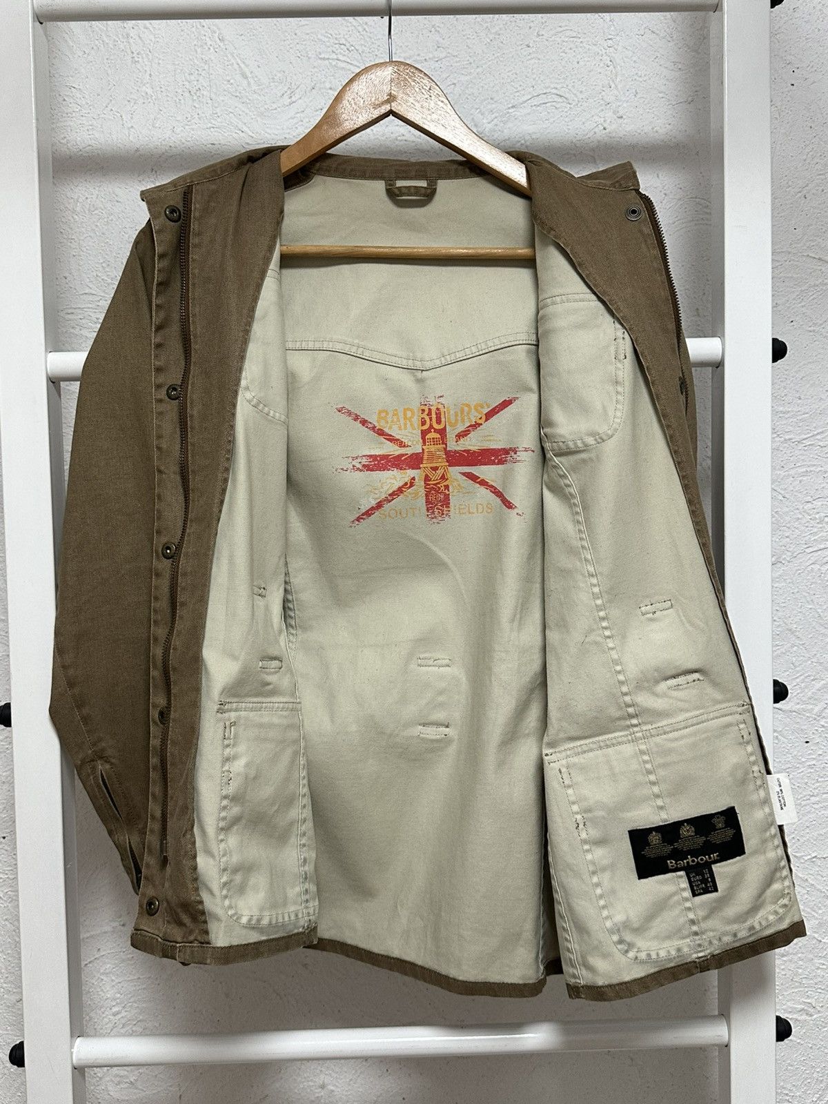 Barbour Barbour International Women’s Khaki Jacket Size M Size M / US 6-8 / IT 42-44 - 11 Thumbnail