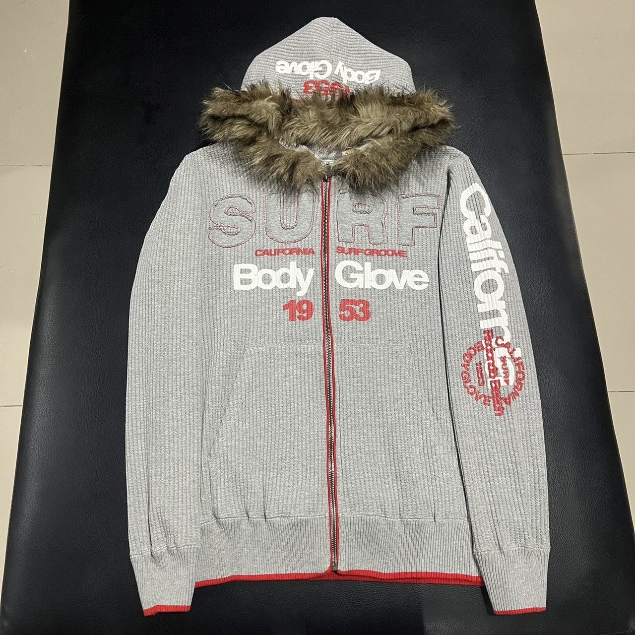 Body Glove Thermal Fur Hoodie If6Was9 LGB Avant garde Style