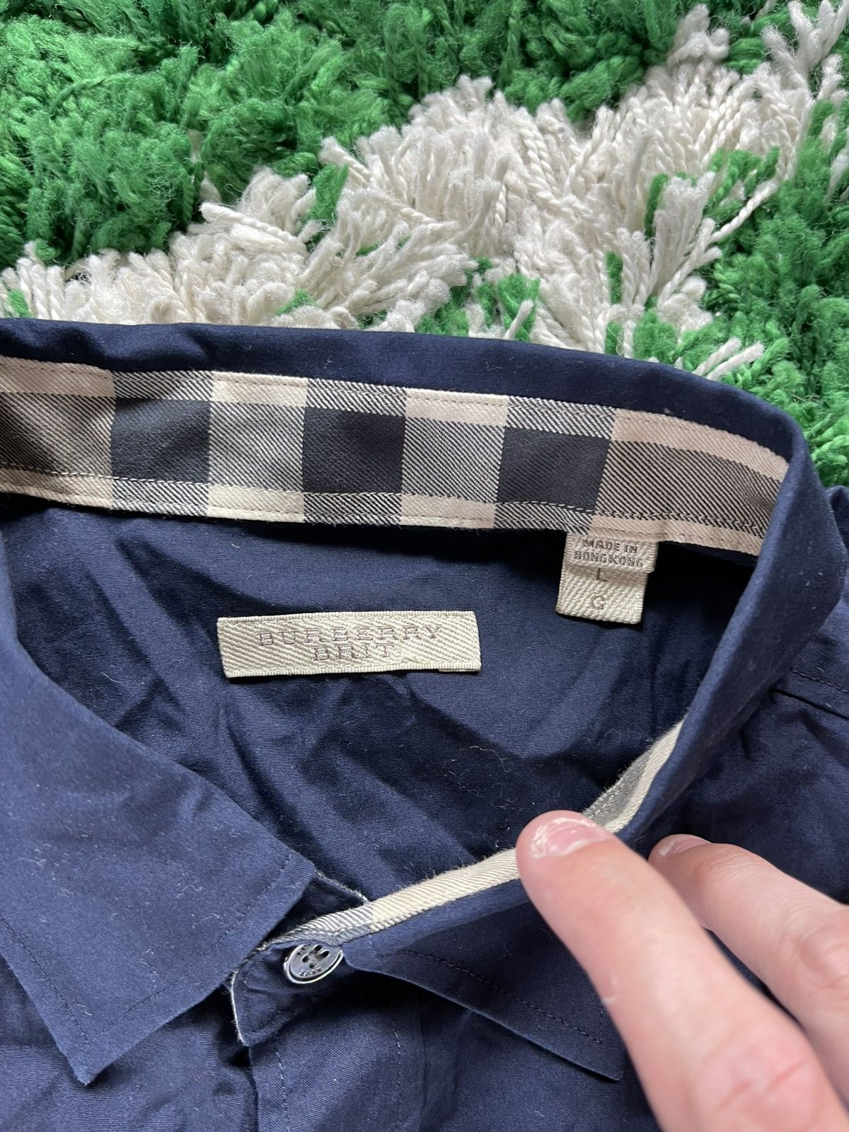 Burberry Burberry Button-Up Size US L / EU 52-54 / 3 - 2 Thumbnail