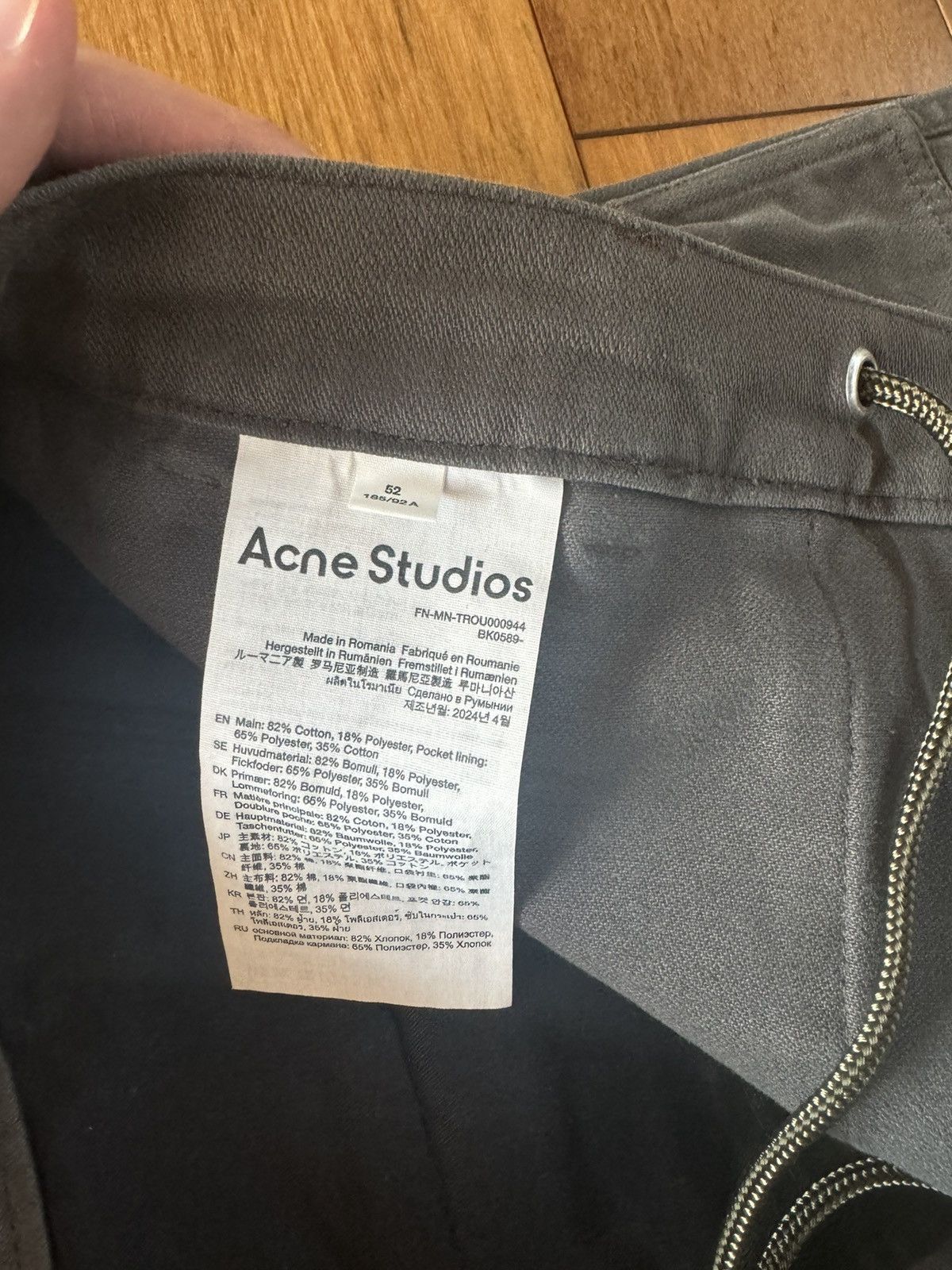 Acne Studios Acne Studios Khaki Relaxed Fit Cargo Pants Size US 36 / EU 52 - 4 Thumbnail