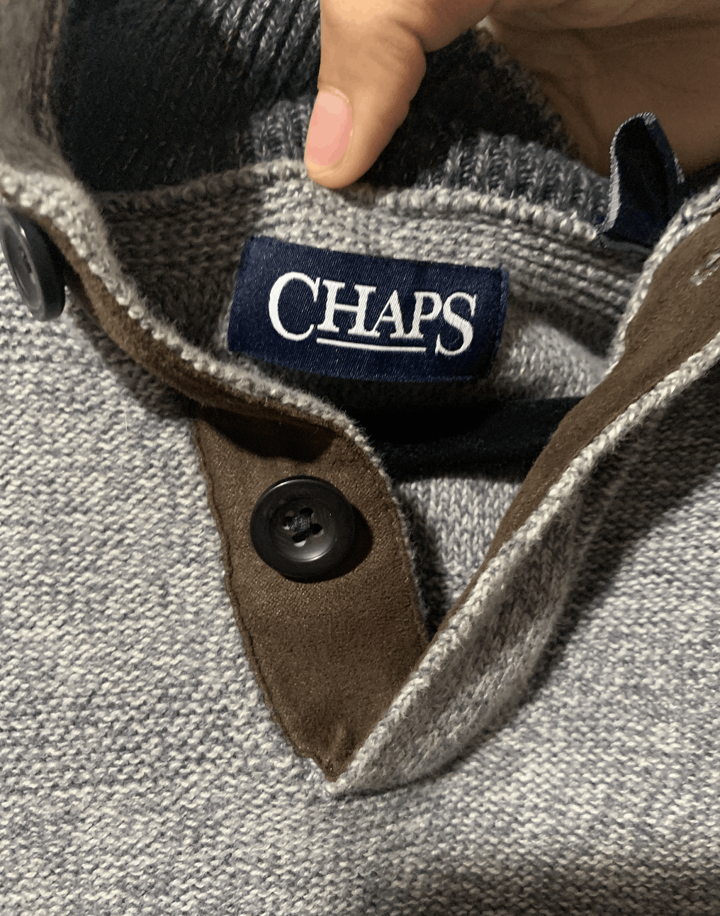 Chaps Cornell Chaps quarter button up Size US M / EU 48-50 / 2 - 4 Thumbnail