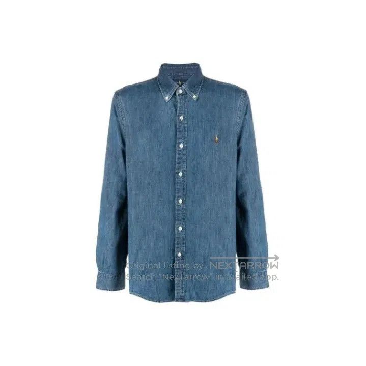 Polo Ralph Lauren Polo Ralph Lauren Logo Denim Long. Size US XL / EU 56 / 4 - 1 Thumbnail