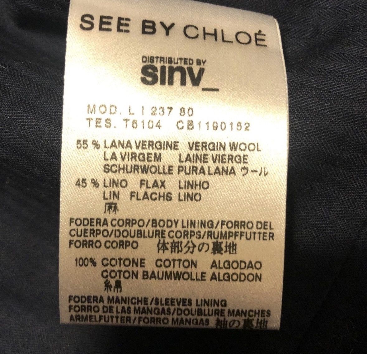 See by Chloe SEE by Chloe Blazer Size XS / US 0-2 / IT 36-38 - 8 Thumbnail