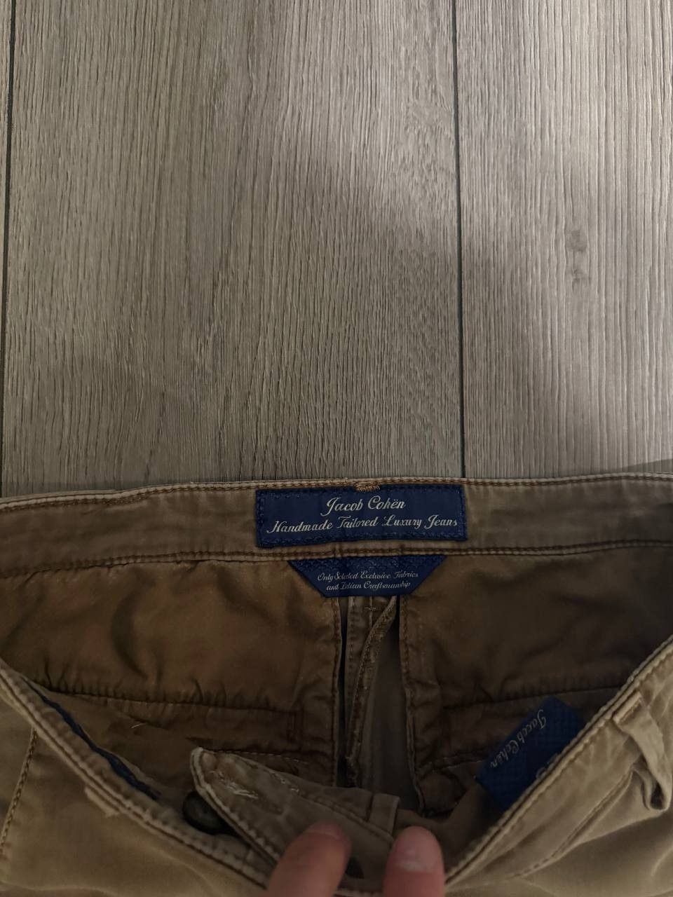 Jacob Cohen Luxury Jacob Cohen Jeans Size 25 Women Beige Slim Size 25" / US 0 / IT 36 - 3 Thumbnail