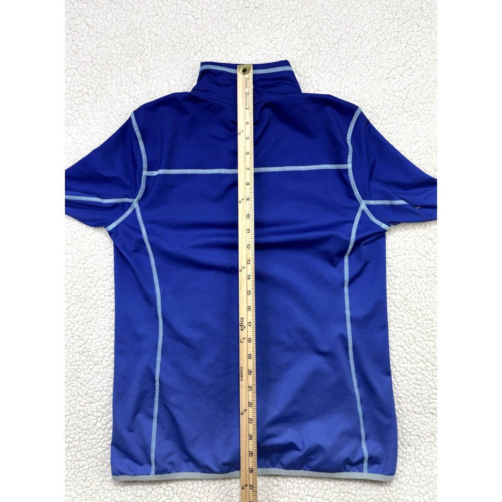 Vineyard Vines Vineyard Vines 1/4 Zip Pullover Jacket Long Sleeve Blue Women’s M Activewear Logo Classic Size M / US 6-8 / IT 42-44 - 6 Thumbnail