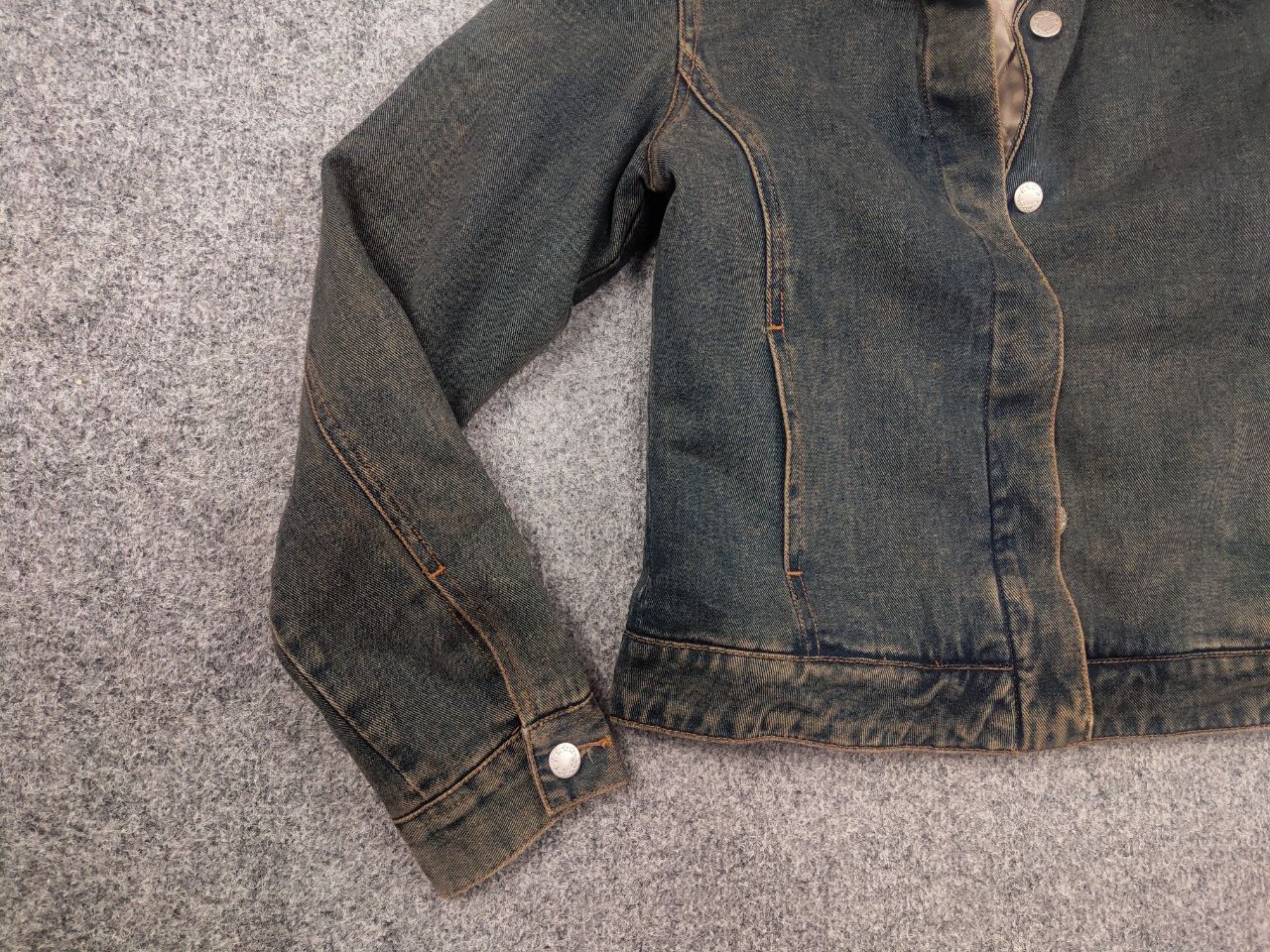 Hysteric Glamour Vintage Y2K Clockhouse denim Fur Jacket if six was nine LGB Size M / US 6-8 / IT 42-44 - 6 Thumbnail