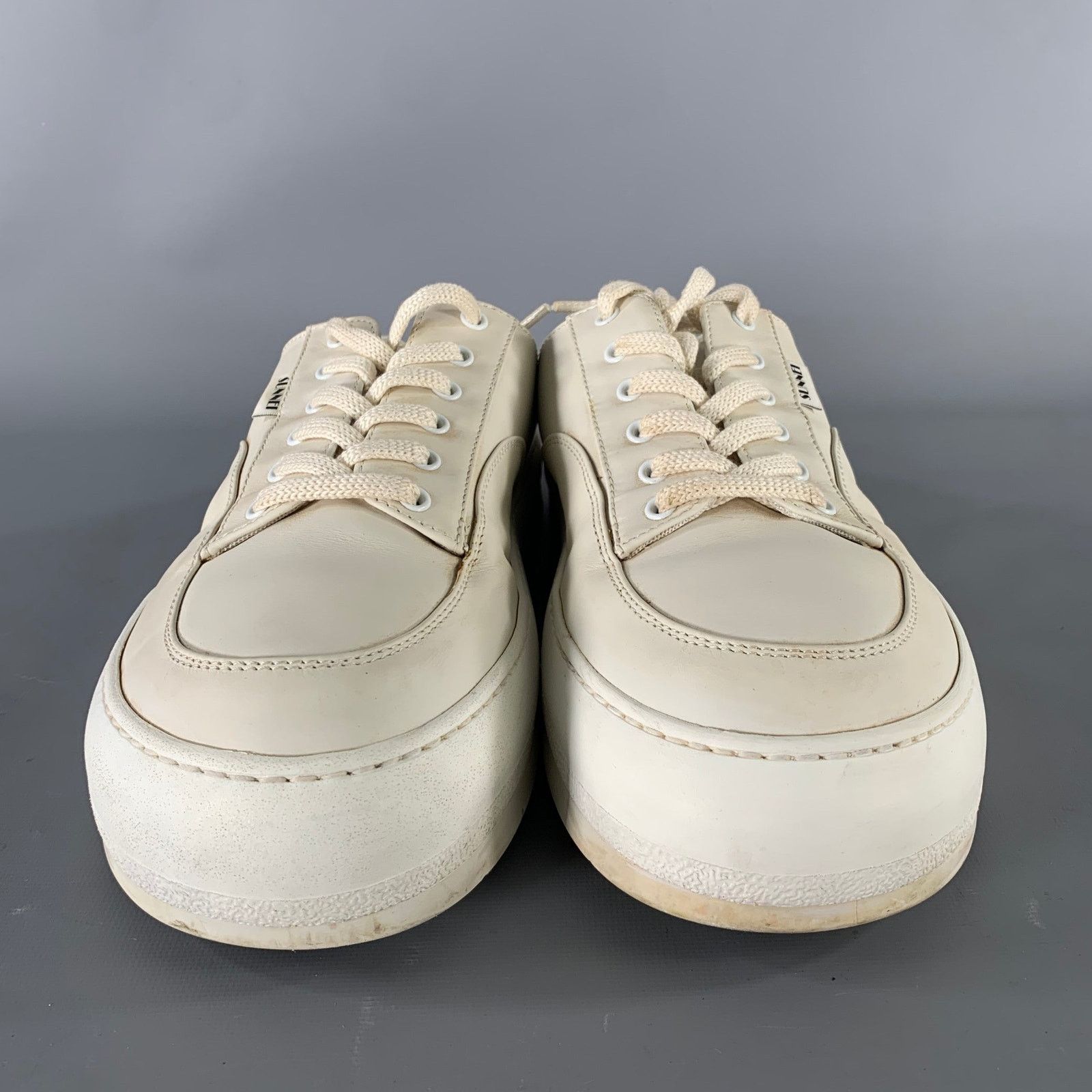 Sunnei SUNNEI Size 11 Cream White Slip On Sneakers Size US 11 / EU 44 - 4 Thumbnail