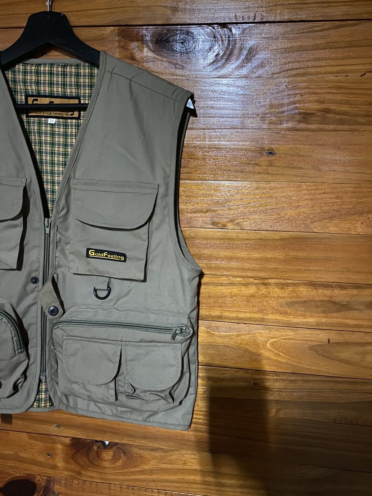 GoldFeeling Fishing Outdoor Multi-Pocket Utility Vest