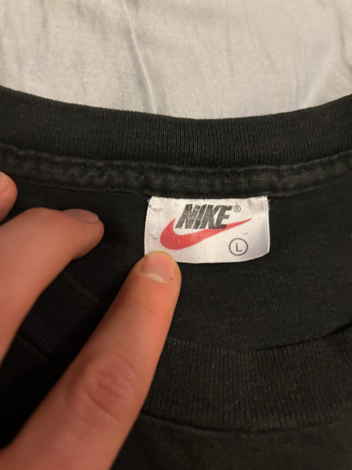 Nike × Vintage 90’s Vintage Nike Tshirt Size US L / EU 52-54 / 3 - 3 Thumbnail