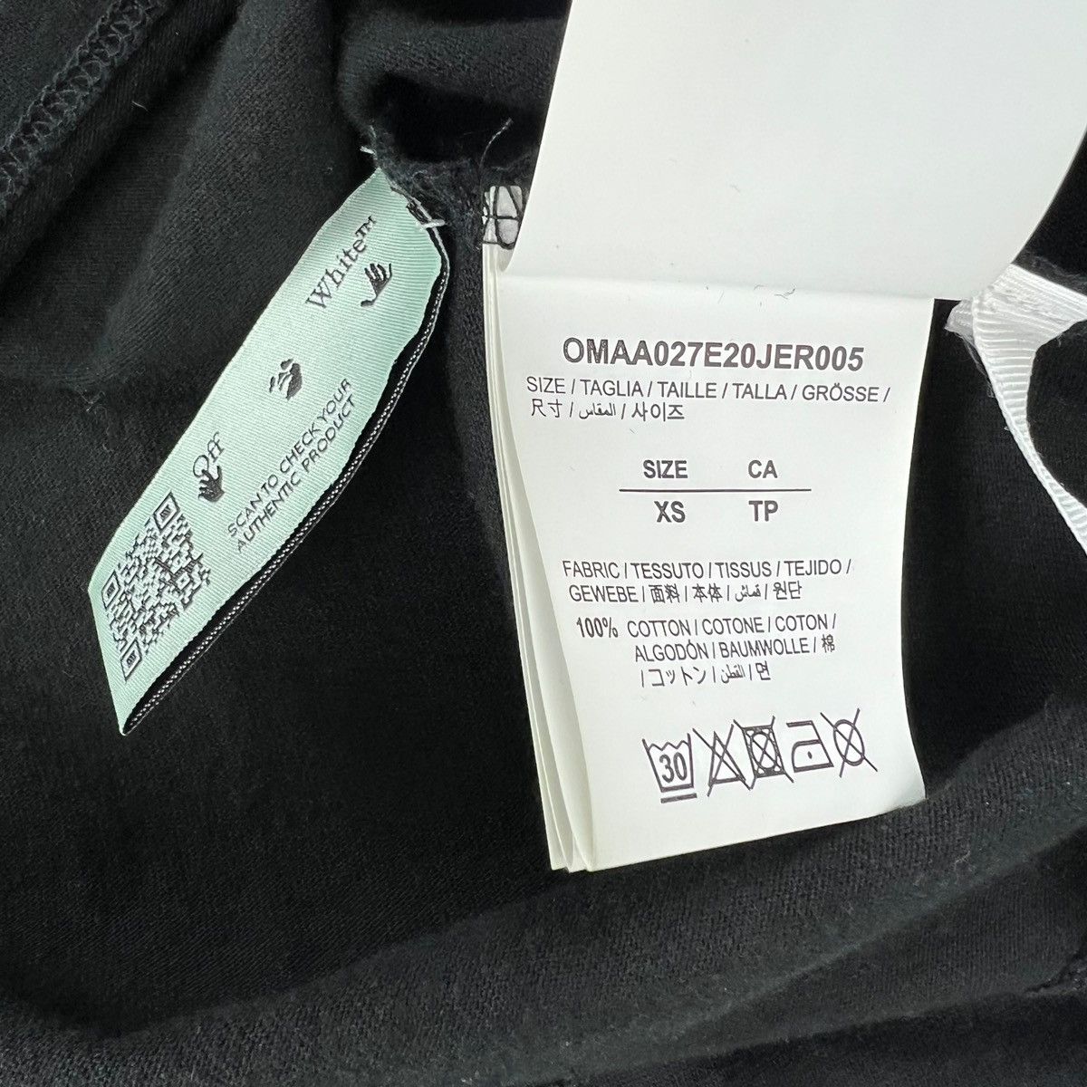 Off-White Off-White Pink Marker Arrows Black T Shirt Size US XS / EU 42 / 0 - 5 Thumbnail