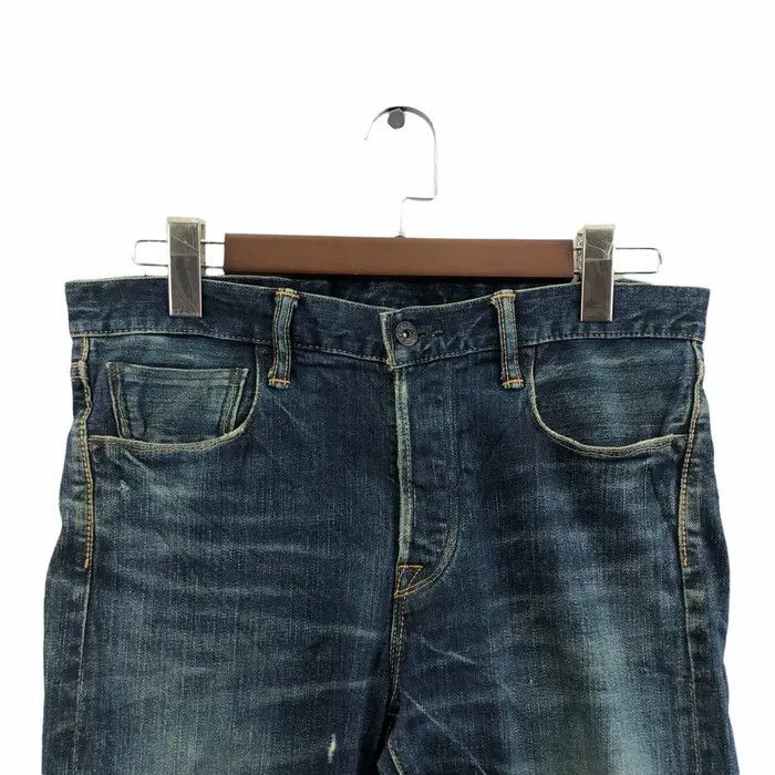KURO Vtg KURO JAPAN DIAMANTE Collection Selvedge Jeans Denim Pant Size US 34 / EU 50 - 2 Thumbnail