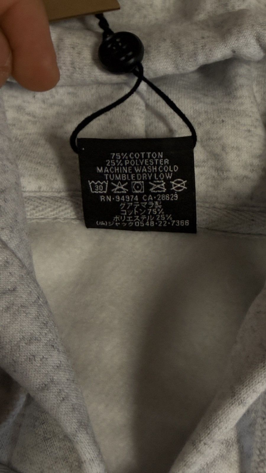Stussy Stussy World Tour Hoodie Ash Heather Size US S / EU 44-46 / 1 - 6 Thumbnail