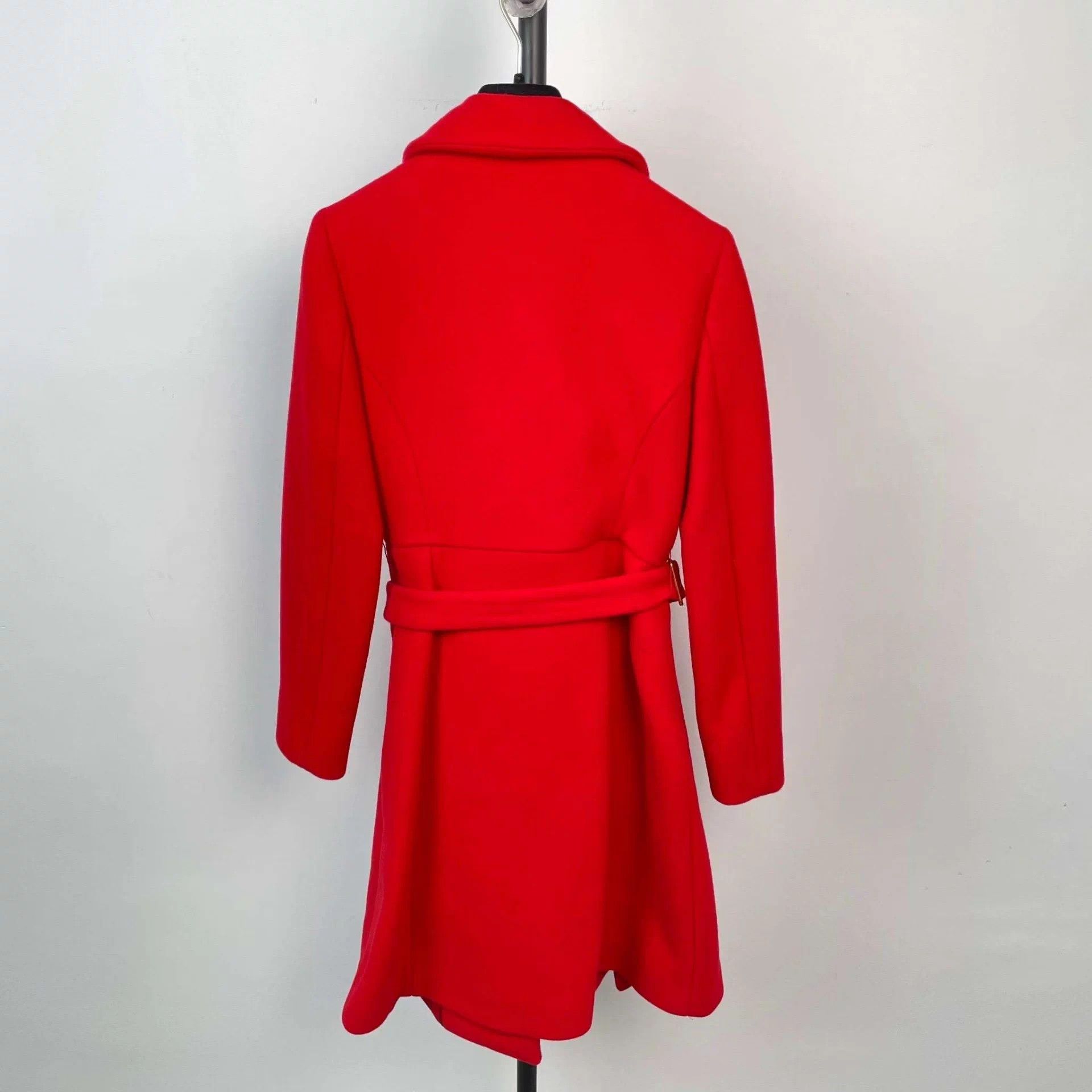Miu Miu MIU MIU red coat women's Size XS / US 0-2 / IT 36-38 - 2 Thumbnail