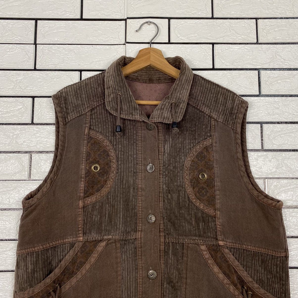 Japanese Brand 📌Vintage Vest Jacket Embroidery Unbranded Issey Miyake Size US M / EU 48-50 / 2 - 4 Thumbnail