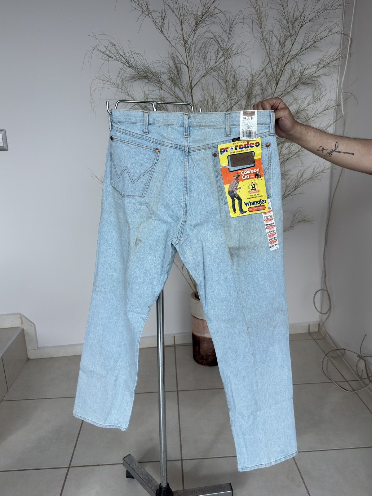 Wrangler Wrangler Pro Rodeo Cowboy Cut 13MWZ Jeans 38x34 NWT Size US 38 / EU 54 - 2 Thumbnail