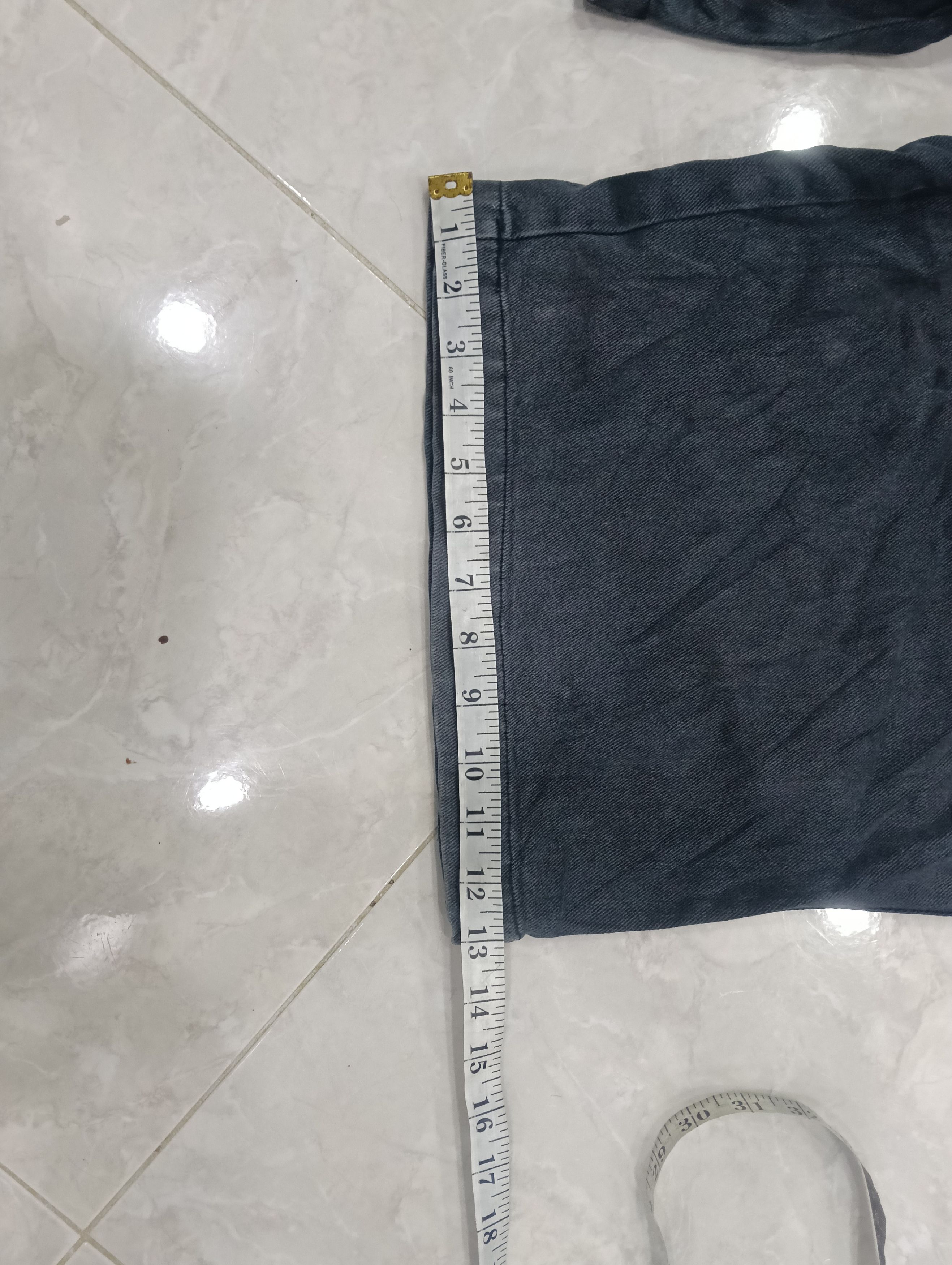 Karl Kani Karl Kani Indigo Dyed Short Baggy Pant Size US 37 - 16 Thumbnail