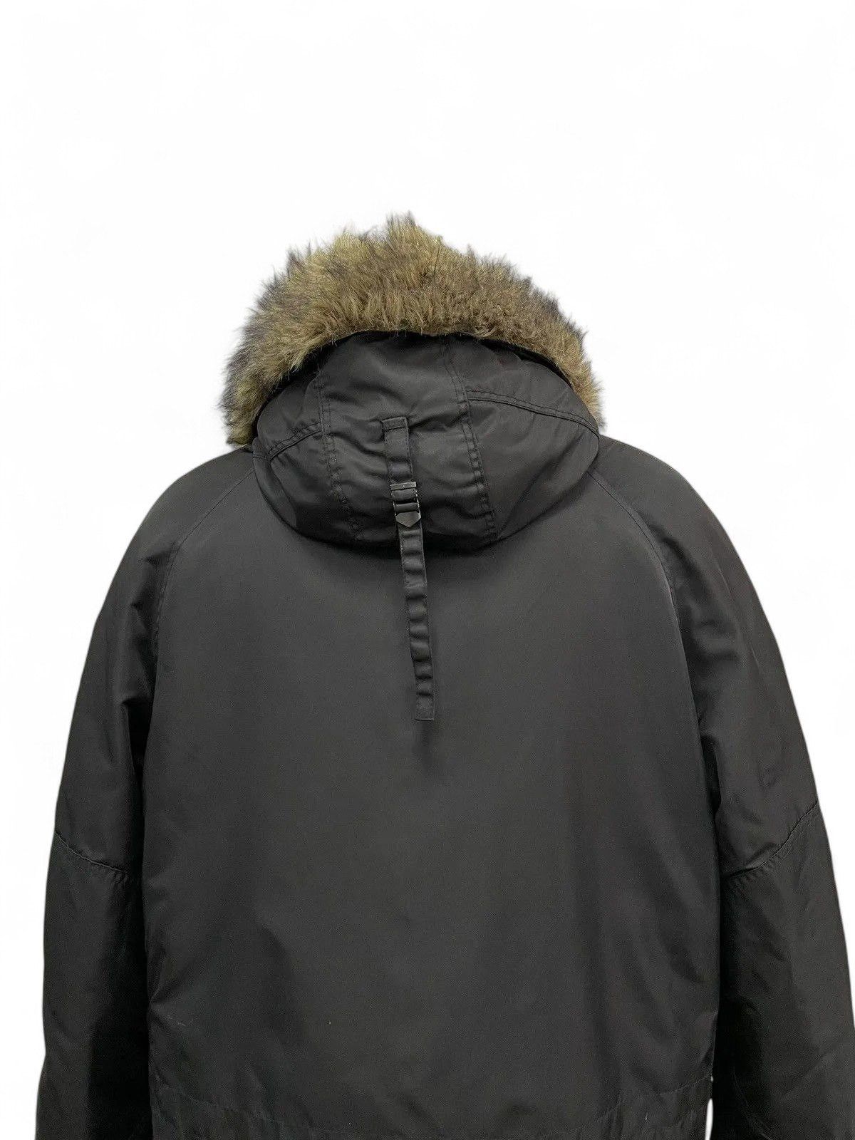 Alpha Industries Vintage Black Parka Jacket Faux Fur Hood Military Size US S / EU 44-46 / 1 - 8 Thumbnail