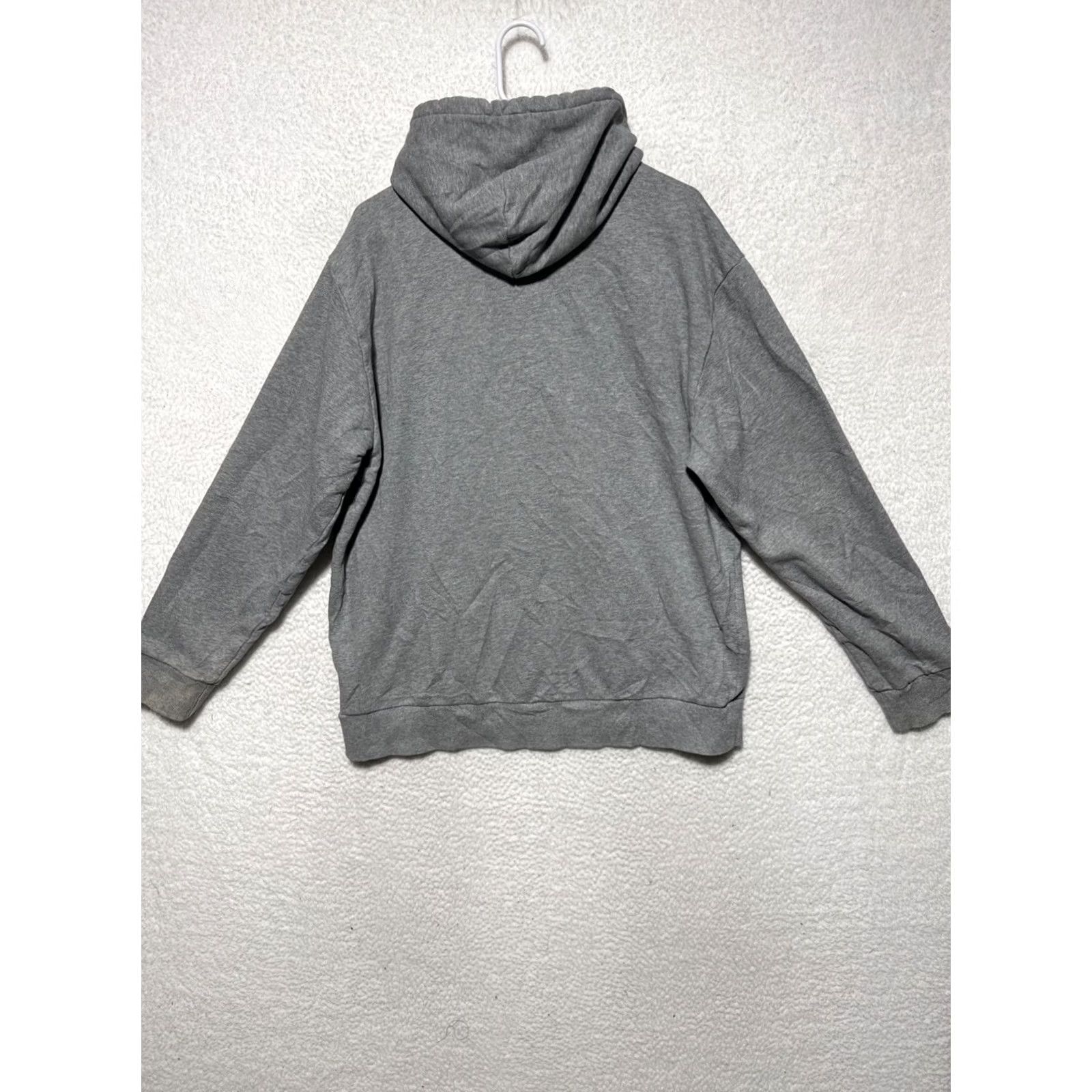 Carhartt Wip Carhartt WIP Hooded Sweatshirt 2XL Hoodie Sweatshirt Sweatshirt Gray Mens Pockets Embroidered Hooded Pullover Regular Relaxed Cotton Size US XXL / EU 58 / 5 - 2 Thumbnail
