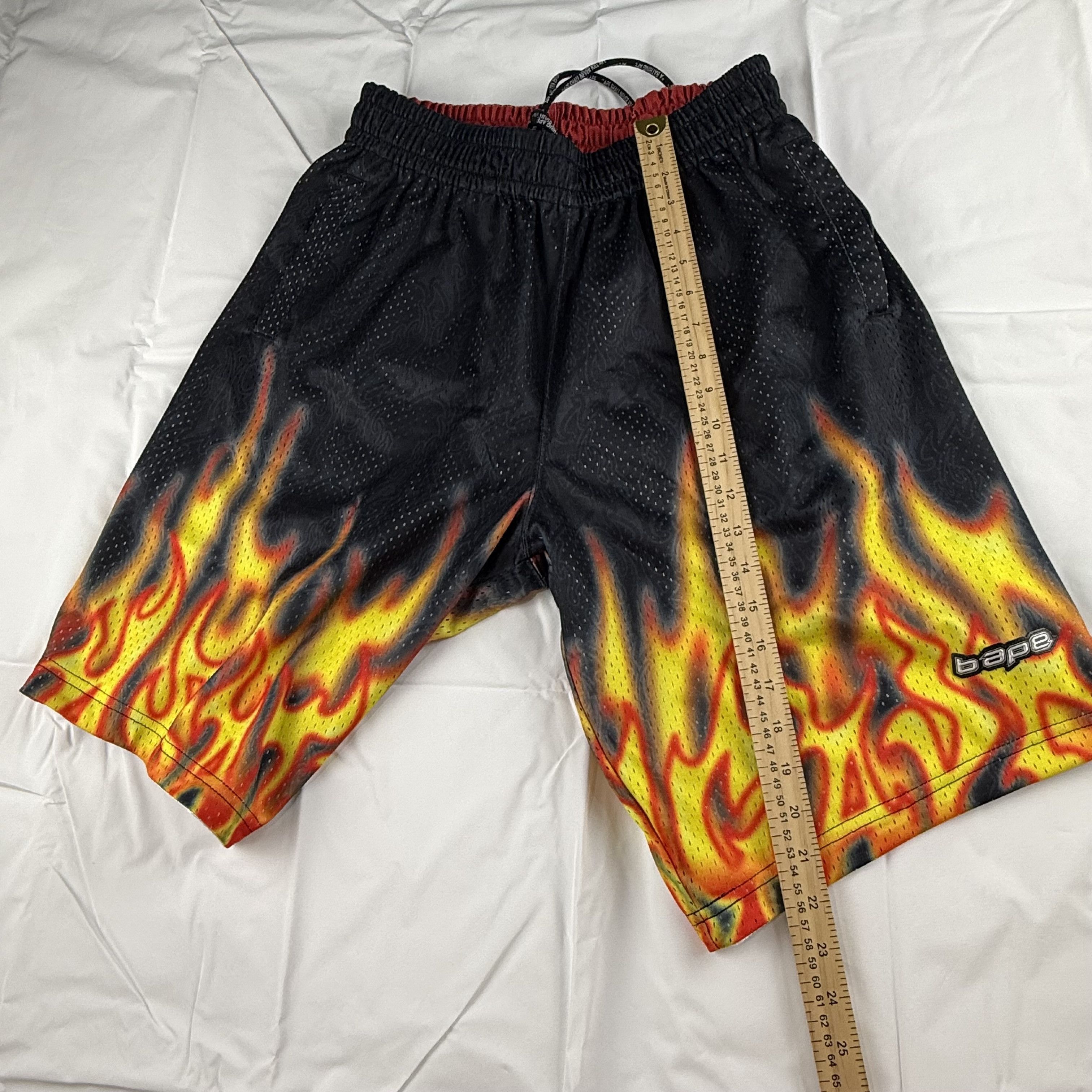 Bape BAPE Reversible Basketball Shorts Size US 28 / EU 44 - 18 Thumbnail
