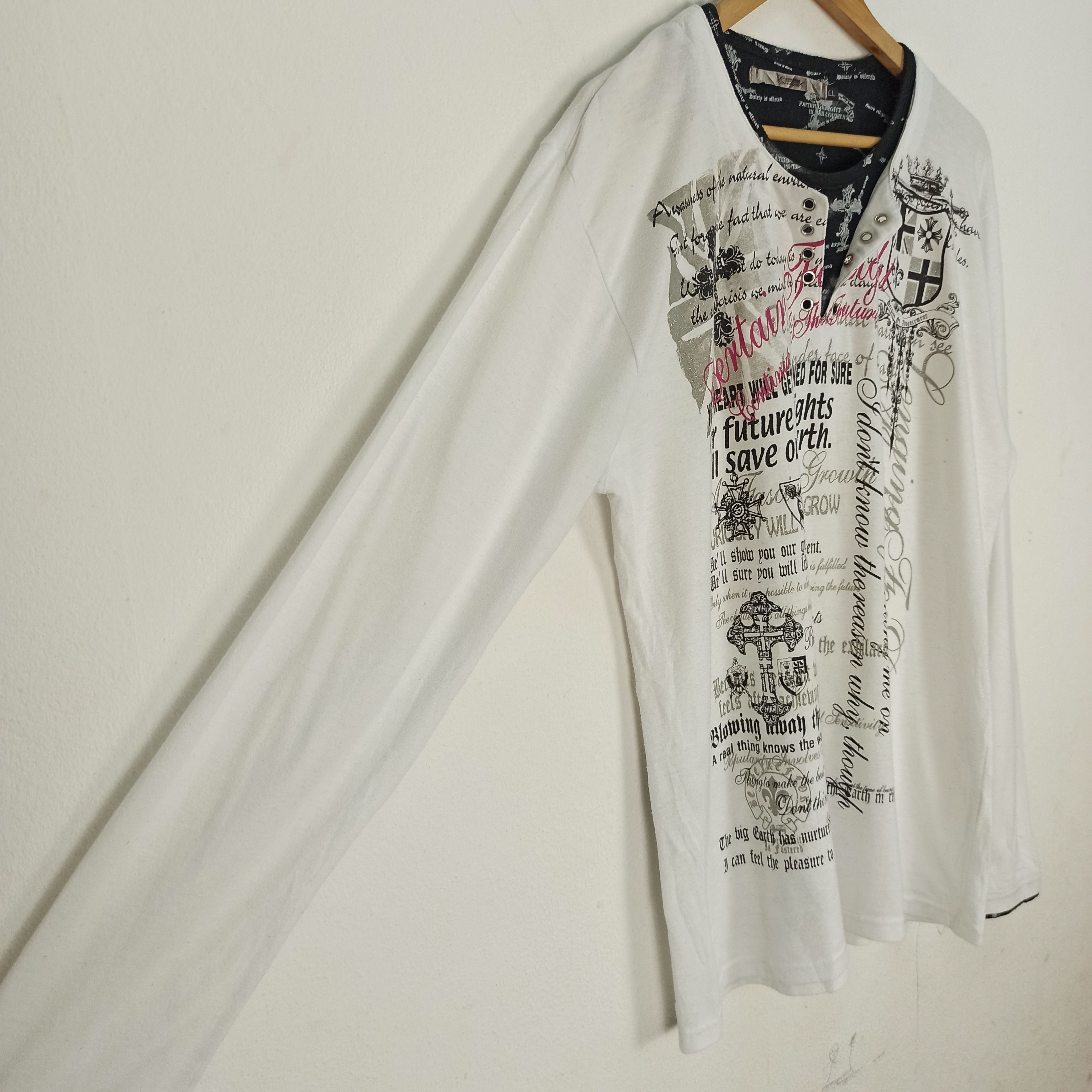 If Six Was Nine Euroyal Poem 2 layer Tshirt LGB if six was nine style punk Size US L / EU 52-54 / 3 - 2 Thumbnail