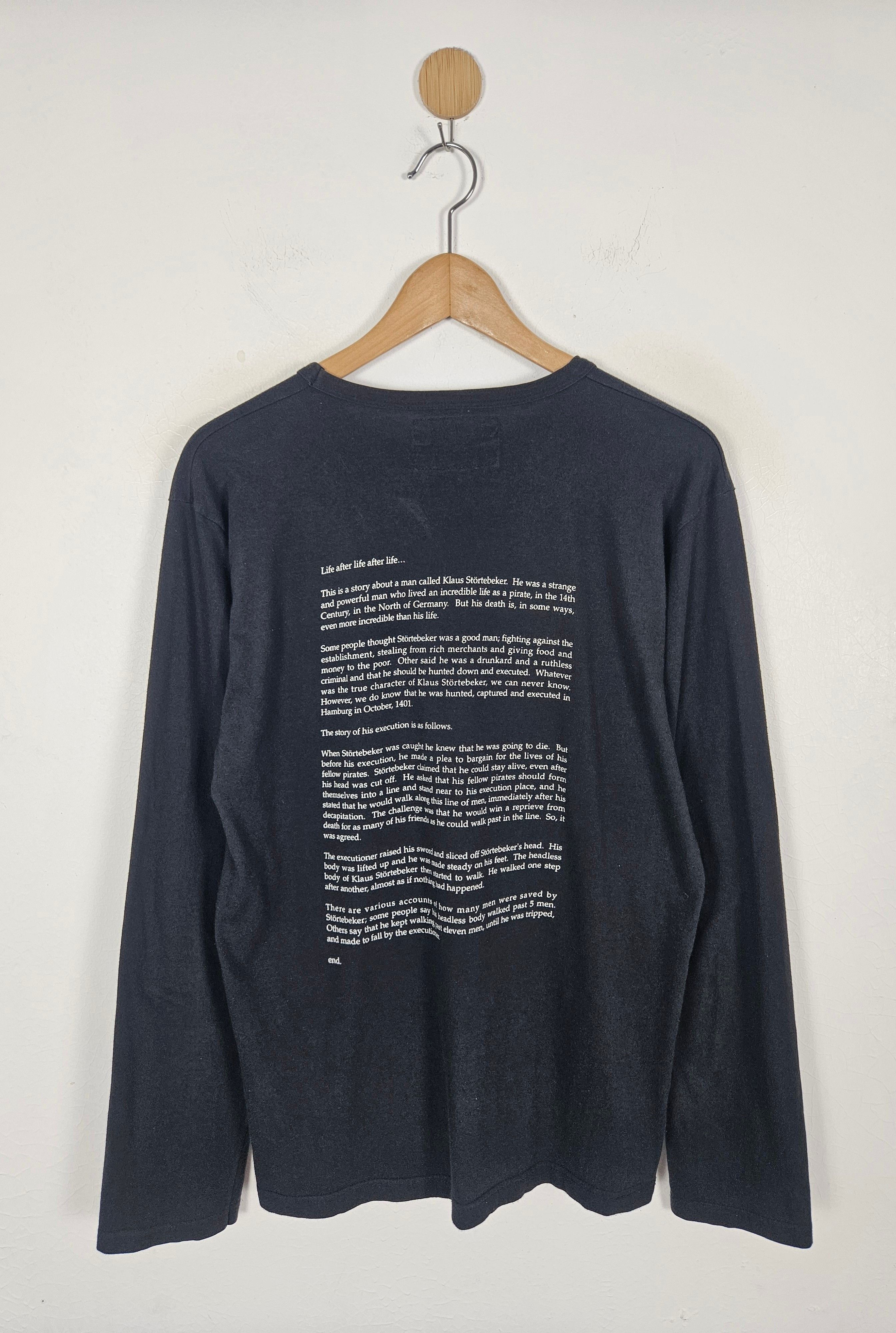 agnes b. Agnes B Douglas Gordon 1998 afer life Tee shirt Size US M / EU 48-50 / 2 - 2 Thumbnail
