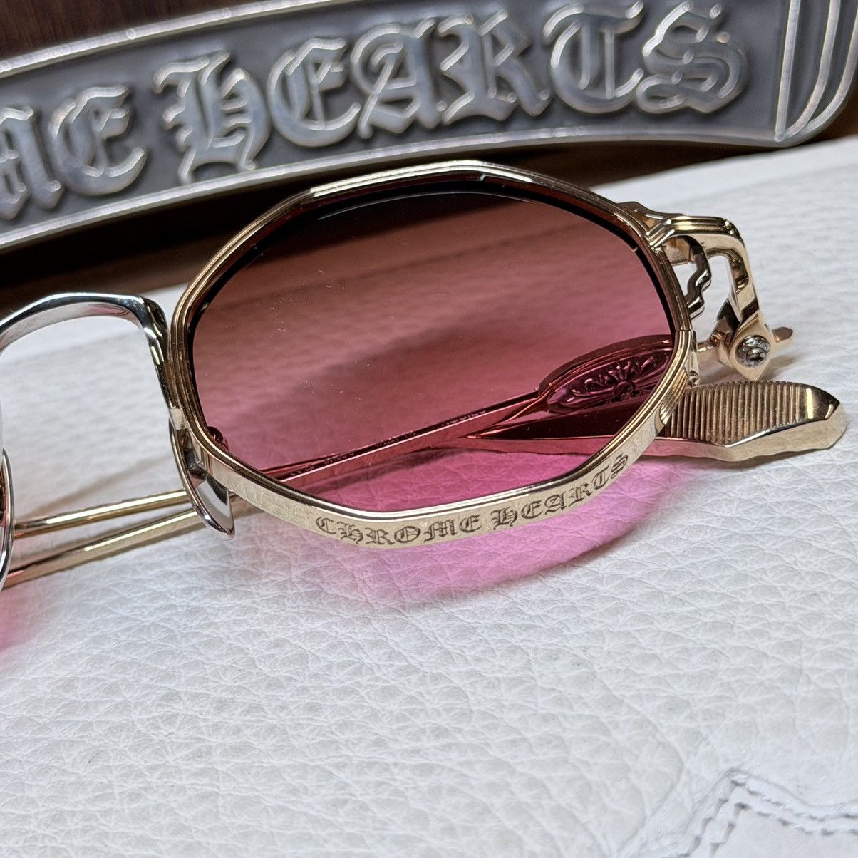 Chrome Hearts Chrome Hearts TIGGIES 1/1 Sunglasses Size ONE SIZE - 2 Thumbnail