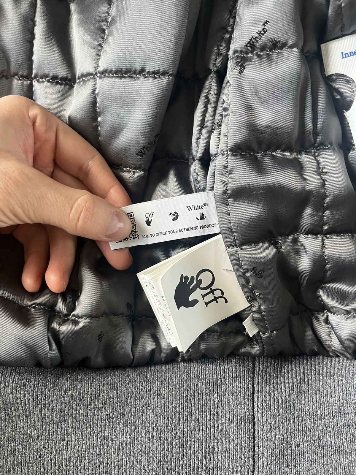 Off-White Off-white cashmere jacket Size US M / EU 48-50 / 2 - 9 Thumbnail