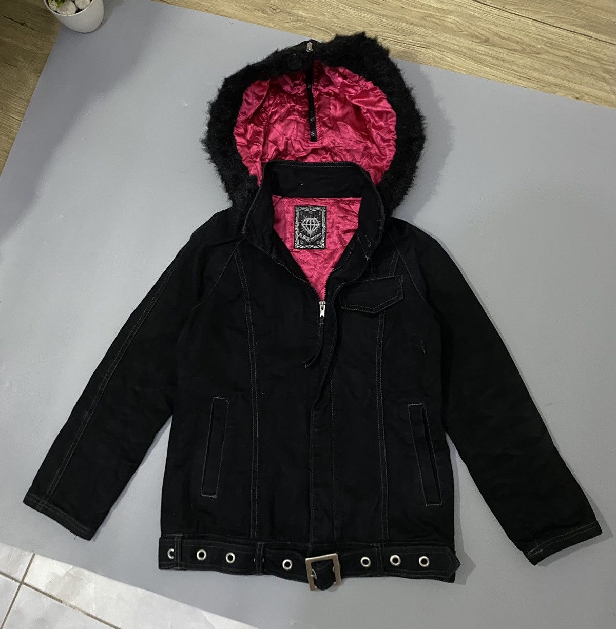 14th Addiction × If Six Was Nine × Le Grande Bleu (L.G.B.) 💥Japan💥Algonquins Fur Denim Jacket Size US M / EU 48-50 / 2 - 2 Thumbnail