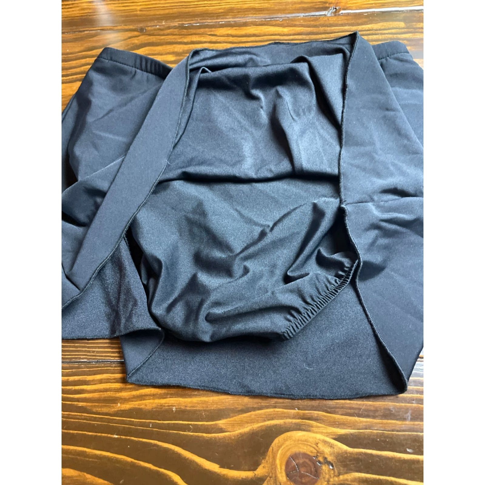 Swims VINTAGE Trimshaper Skirt Women Size 14 Black Swim Skirt Bottom Womens 14 Black Swim Skirt Size 36" / US 14 / IT 50 - 3 Thumbnail