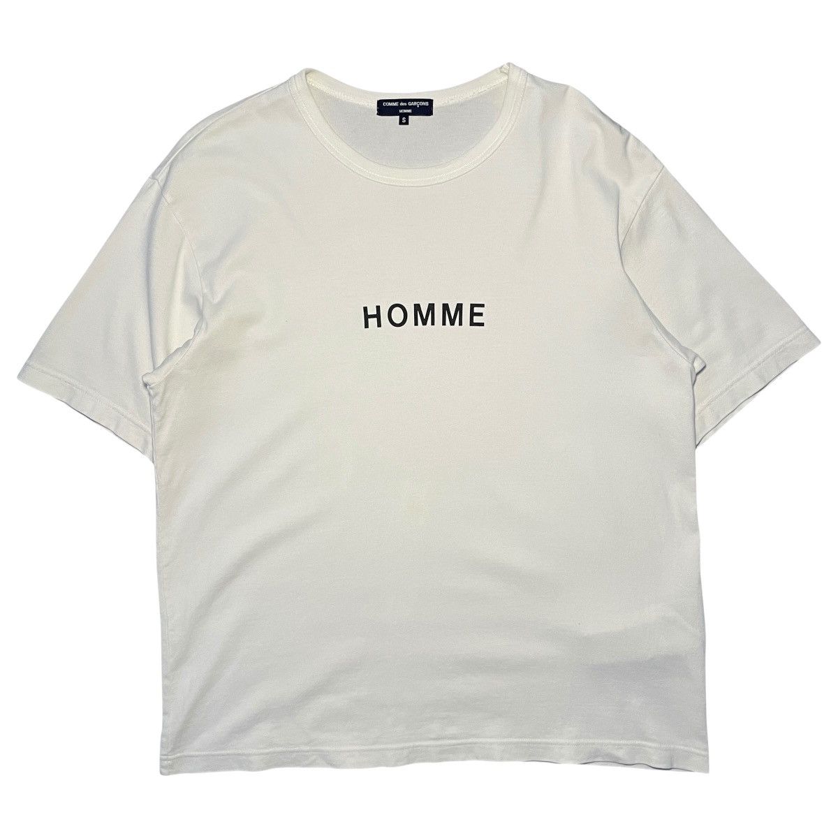 Comme des Garcons Homme Comme des Garcons Homme Logo Cotton Shirt Size US S / EU 44-46 / 1 - 2 Thumbnail