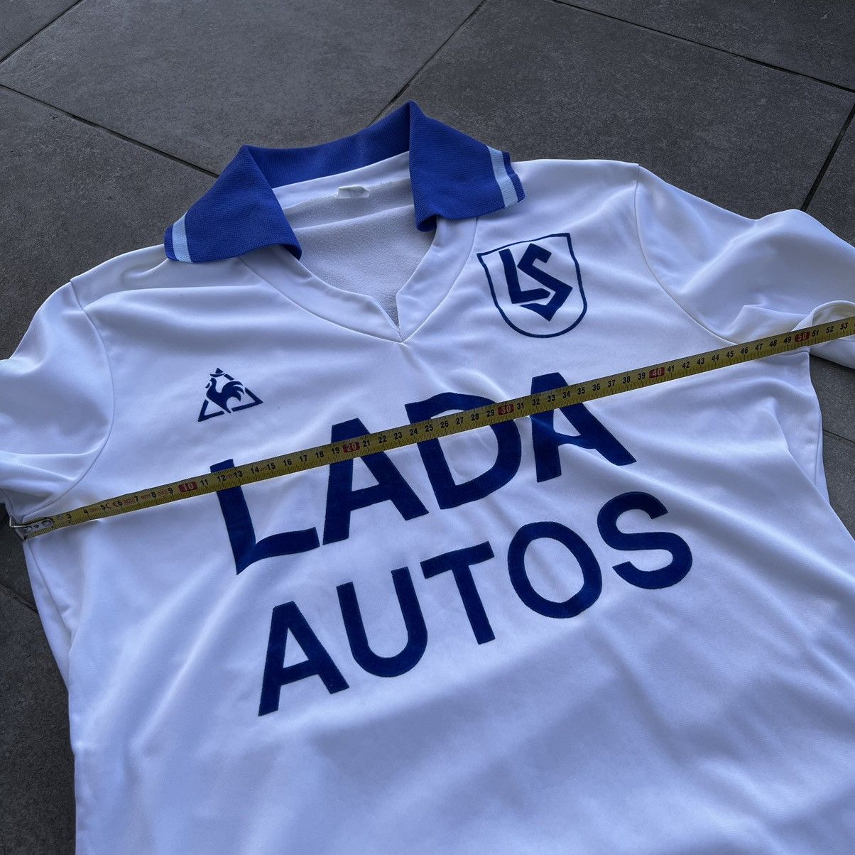 Le Coq Sportif Vintage 1982–83 FC Lausanne-Sport Home Jersey Le Coq Sportif Size US M / EU 48-50 / 2 - 16 Thumbnail
