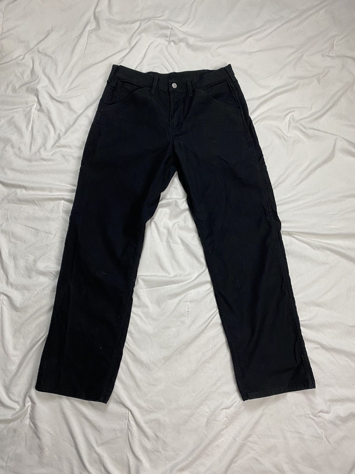 Levi's Black Levi’s Carpenter Pants Size US 32 / EU 48 - 1 Thumbnail
