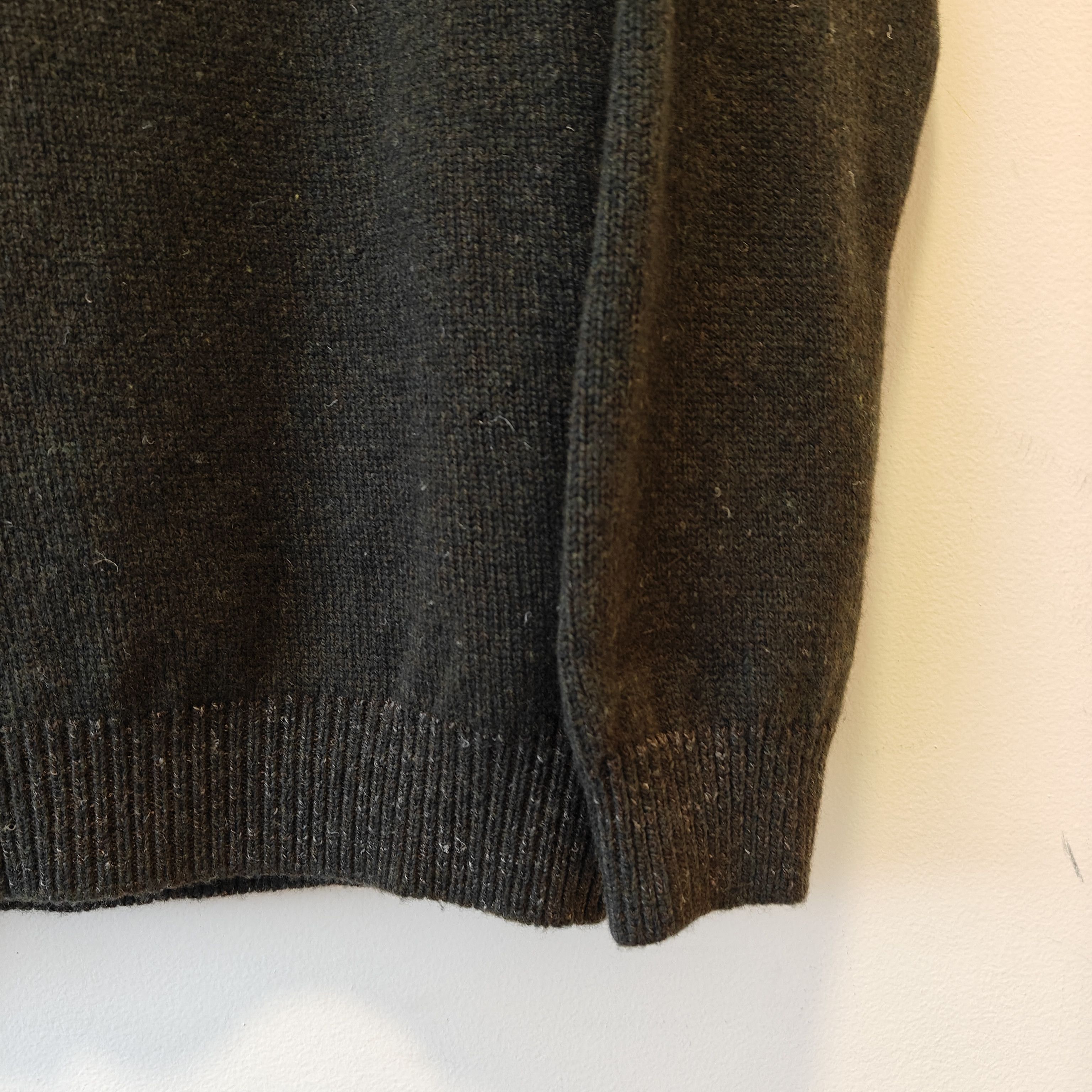 Inis Meain LNWOT Turtleneck grey sweater wool linen blend Size US S / EU 44-46 / 1 - 3 Thumbnail