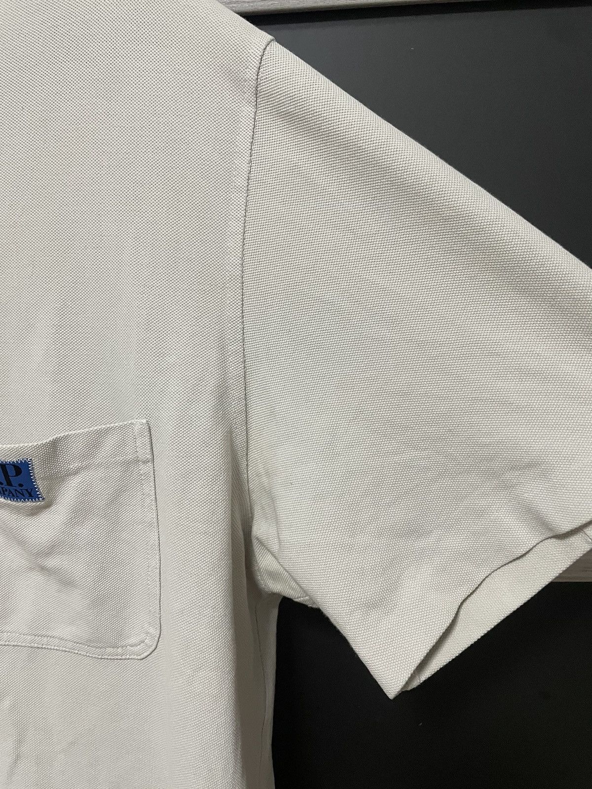 C.P. Company × Massimo Osti × Vintage CP Company SS10 Vintage Tee Pocket Logo T shirt Size US XL / EU 56 / 4 - 2 Thumbnail