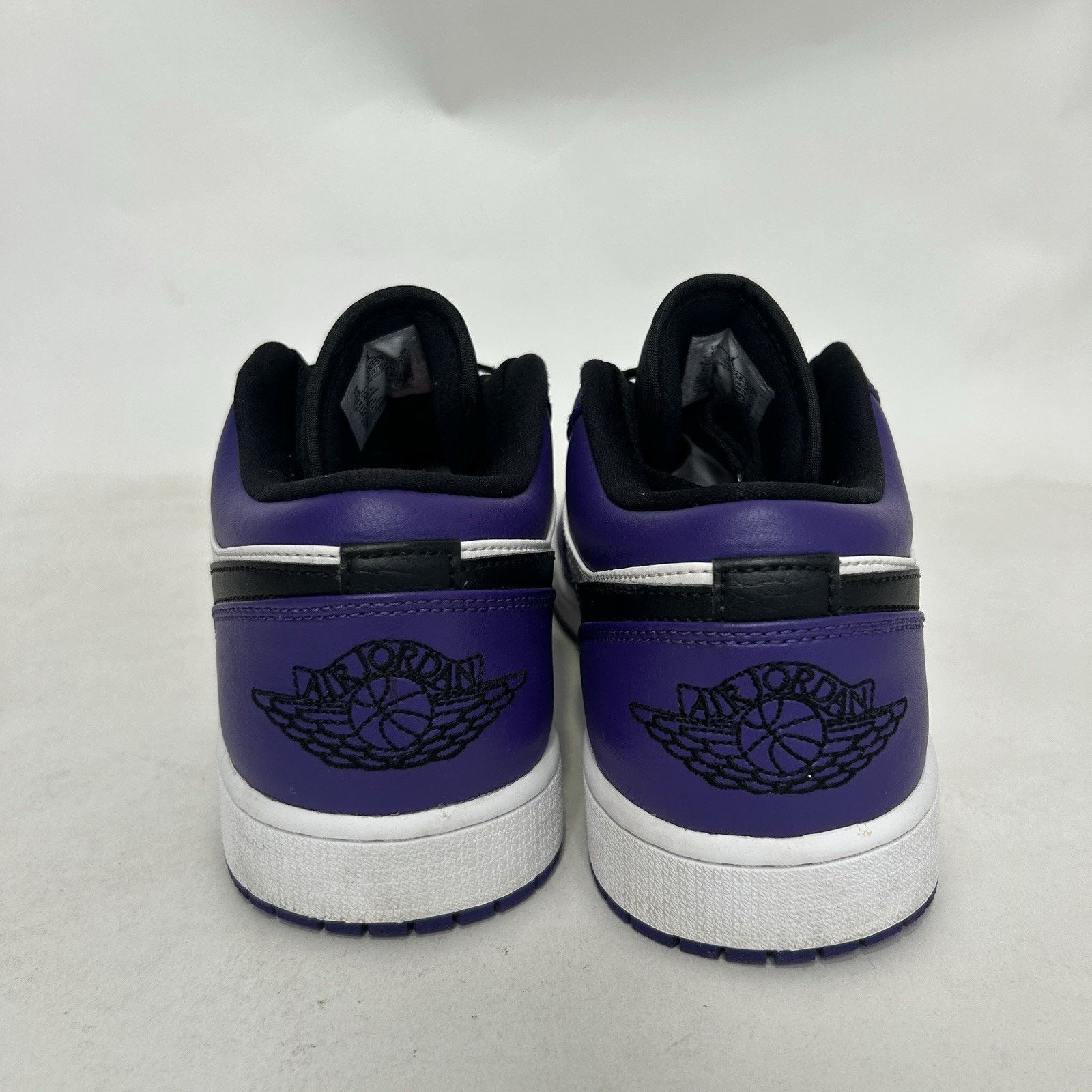 Jordan Brand Nike Air Jordan 1 Retro Low “Court Purple White” Size US 12 / EU 45 - 5 Thumbnail