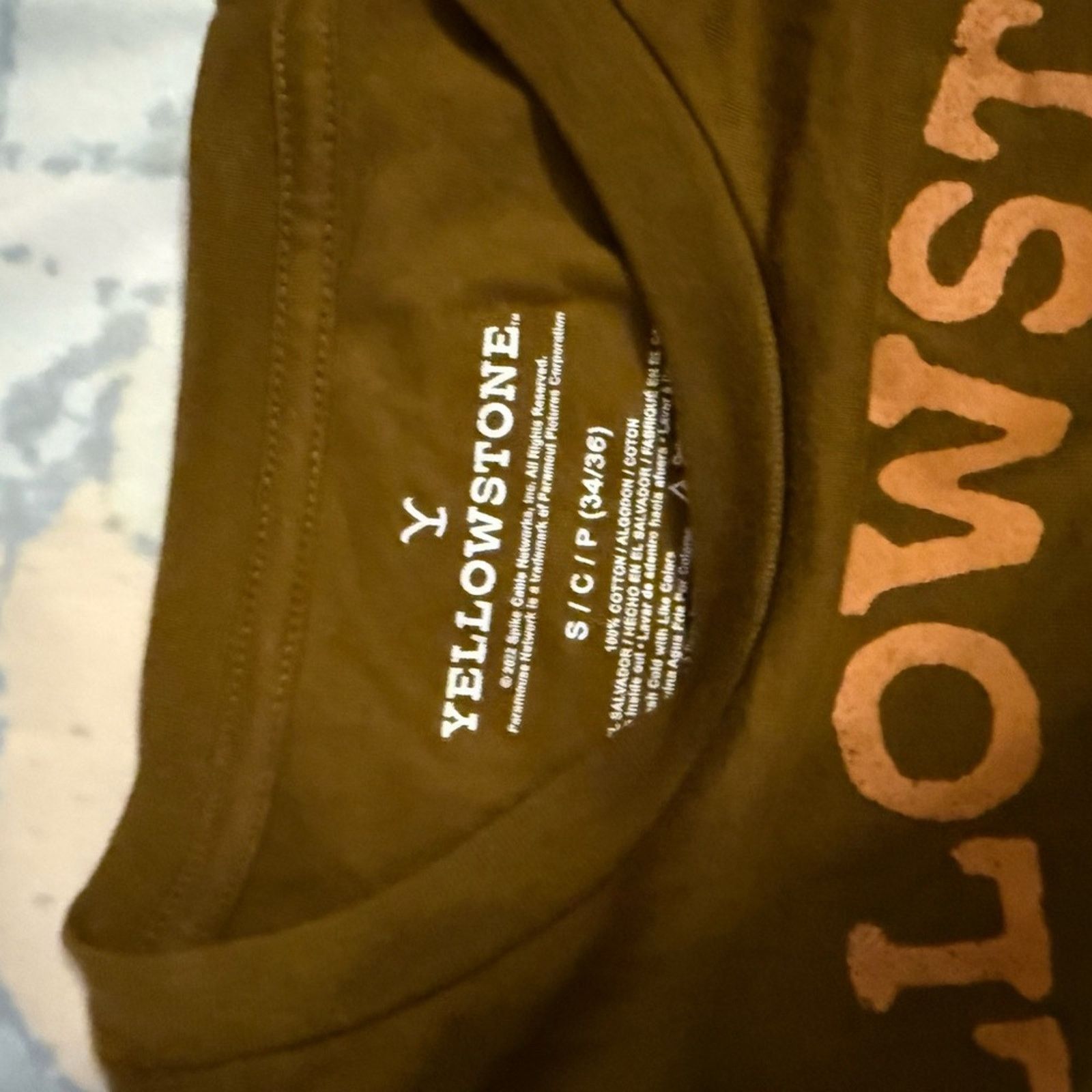 Other Yellowstone Brown Long Sleeve Tee Size US S / EU 44-46 / 1 - 2 Thumbnail