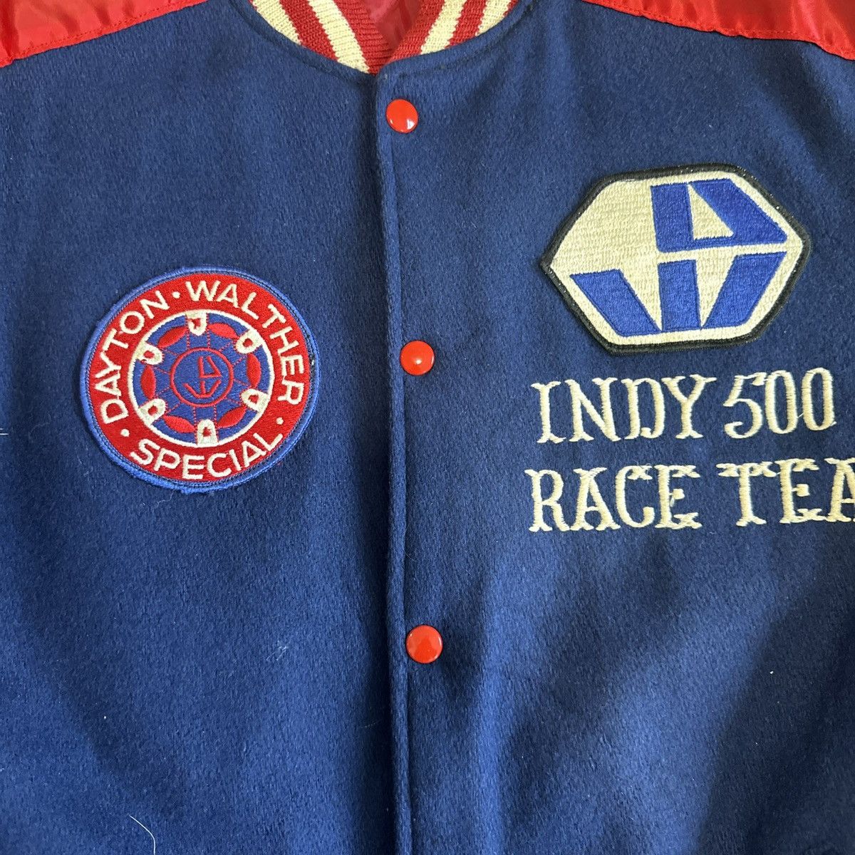 Vintage 1970s Vintage Indy 500 Dayton Walther Racing Jacket Size US M / EU 48-50 / 2 - 3 Thumbnail
