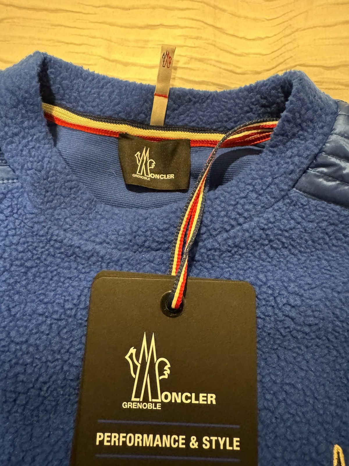 Moncler Moncler Grenoble Blue Maglia Sweatshirt Size US M / EU 48-50 / 2 - 5 Thumbnail