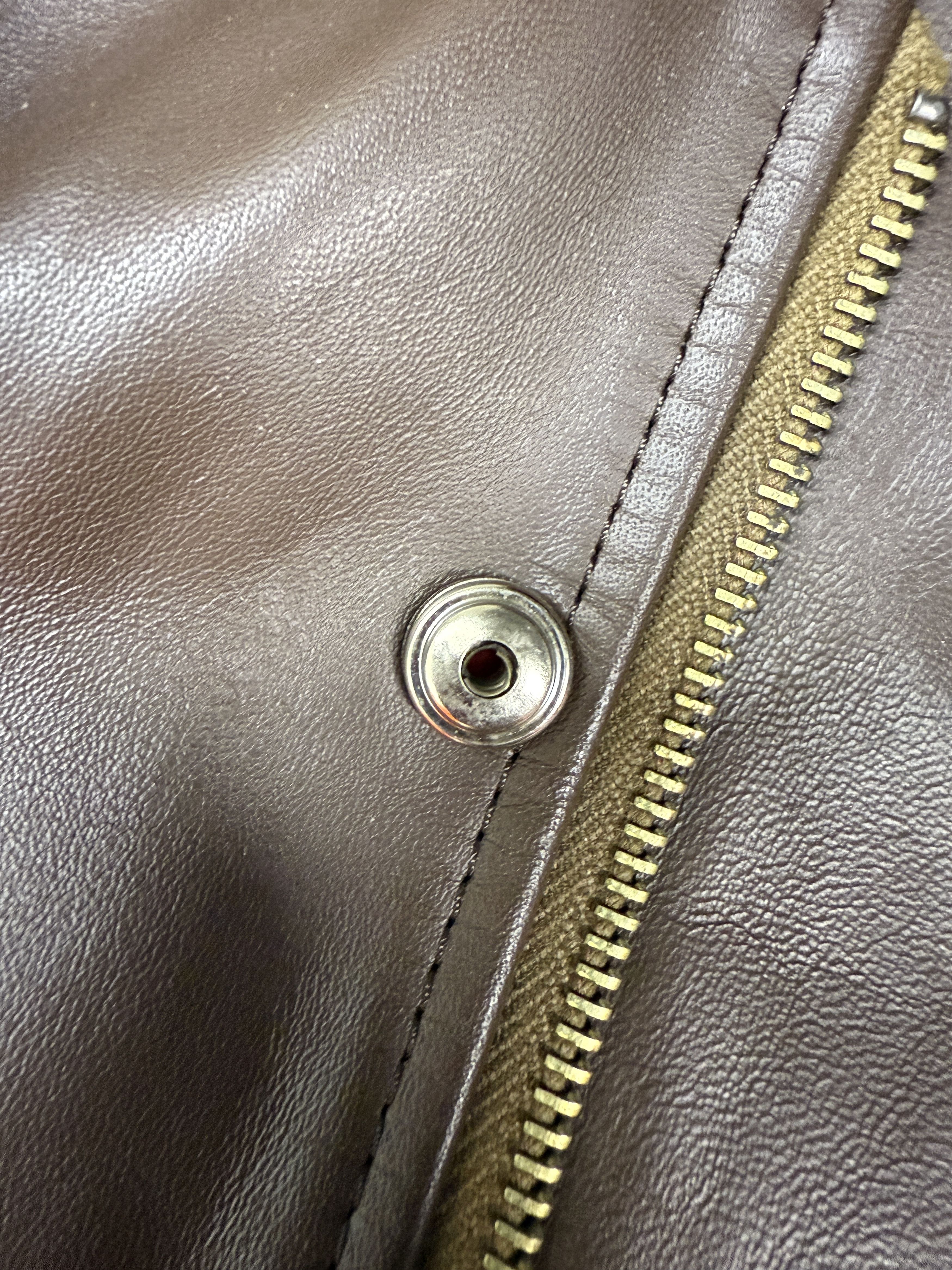 Markaware Markaware Brown Leather horsehide Biker Jacket Size US M / EU 48-50 / 2 - 4 Thumbnail