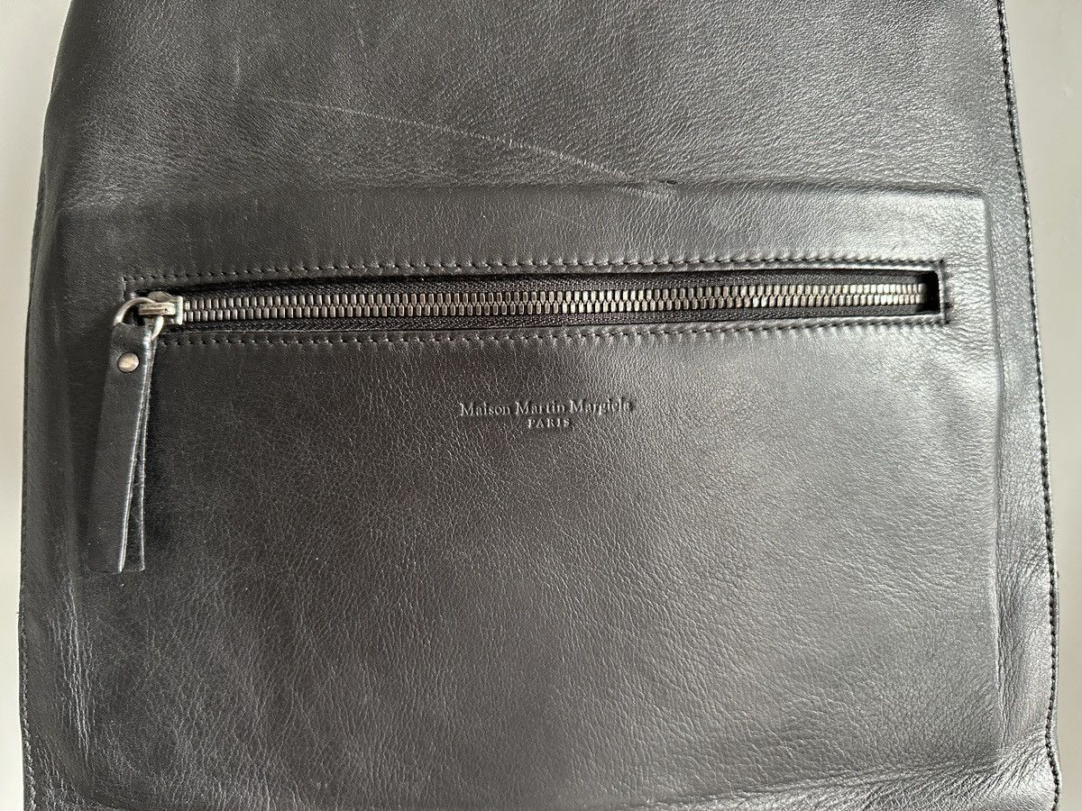 Maison Margiela Maison Martin Margiela Black Leather Backpack 2015 Size ONE SIZE - 8 Thumbnail