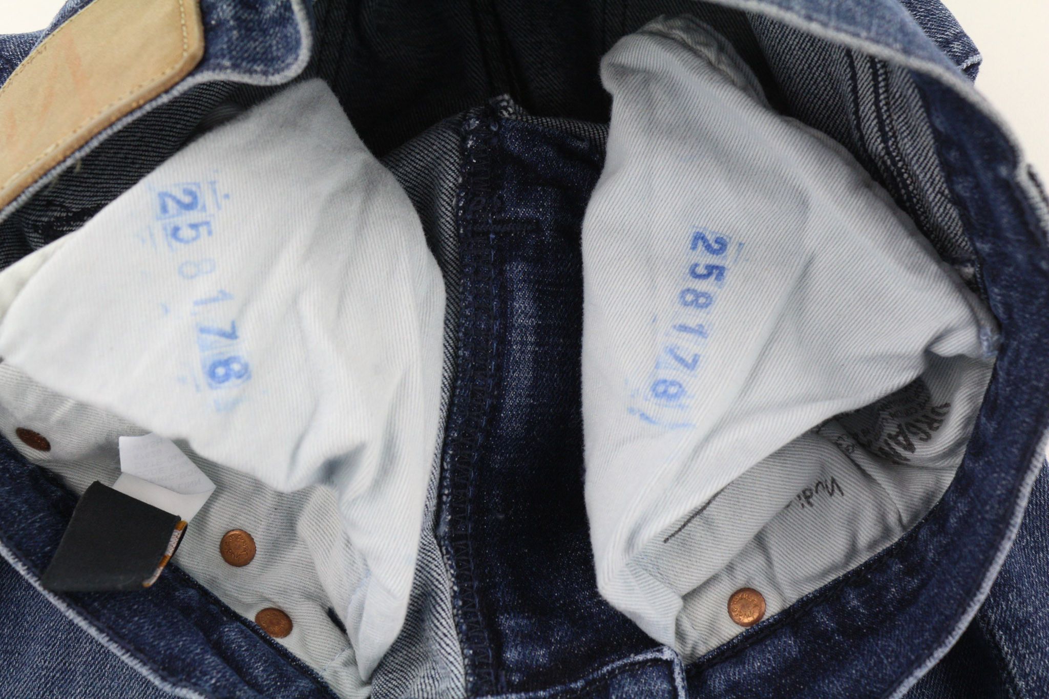 Nudie Jeans SKINNY LIN W28/L30 Tight Blue Jeans 80622 Size US 28 / EU 44 - 8 Thumbnail