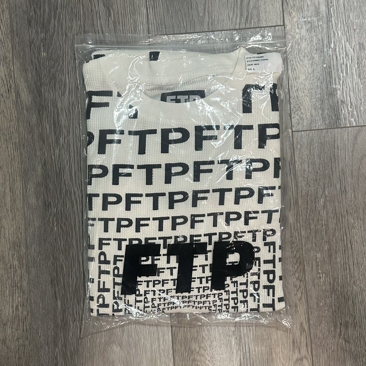 Fuck The Population FTP Felle Felle White all over print Thermal Size US XL / EU 56 / 4 - 1 Thumbnail