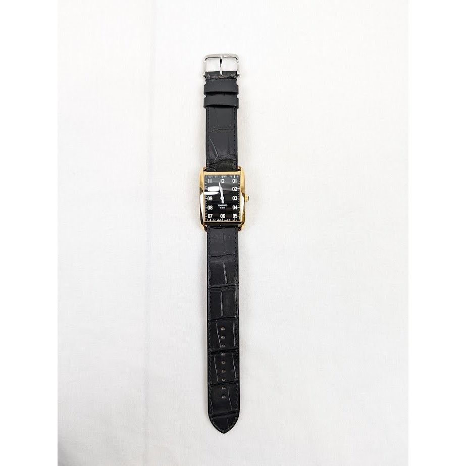 Tom Ford o1rshd1 Size: OS / Watch in Alligator & Real Gold in Black Size ONE SIZE - 5 Thumbnail