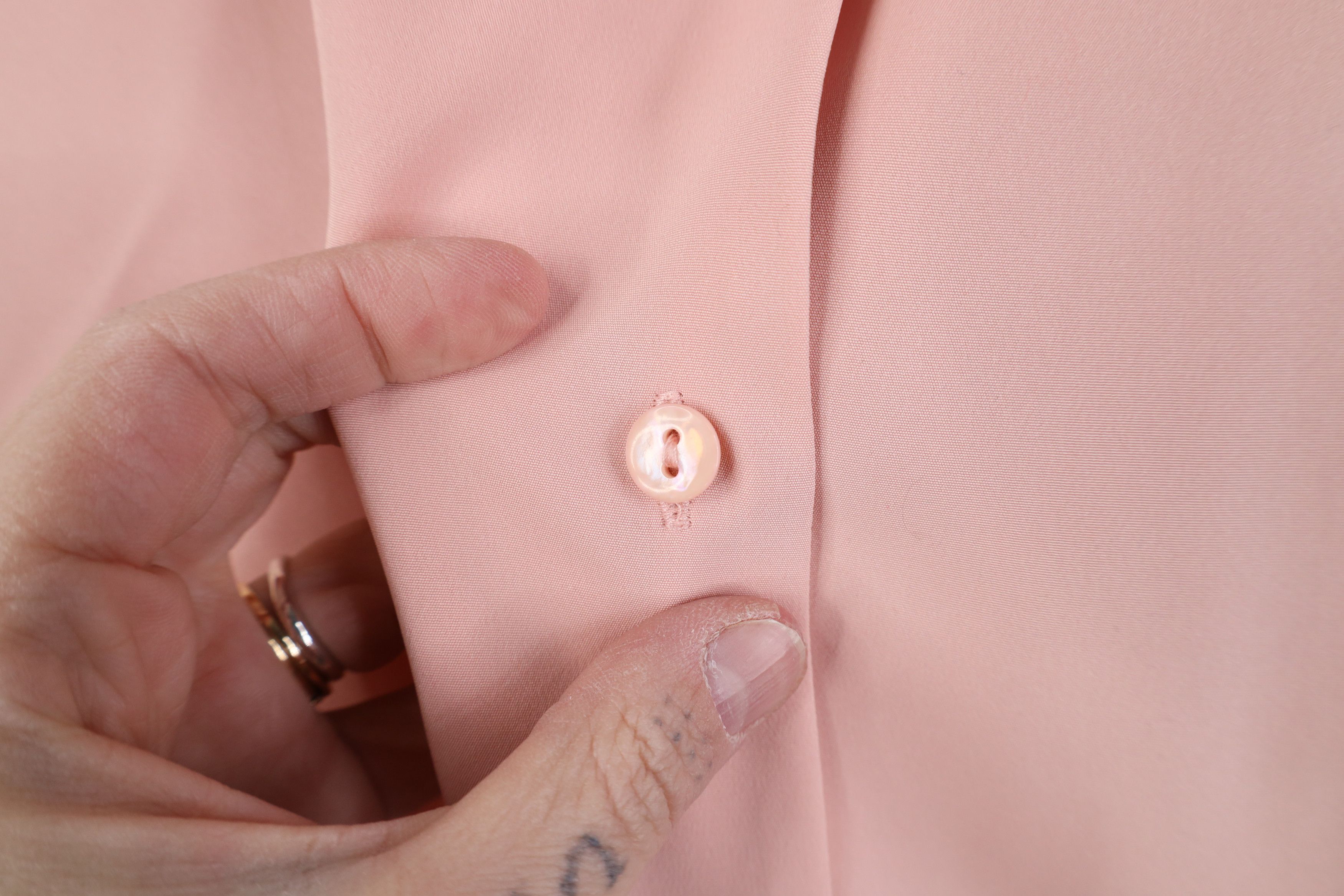 Pendleton Vintage 90s Pendleton Collared Button Shirt Blush Pink Size XXL / US 16-18 / IT 52-54 - 7 Thumbnail