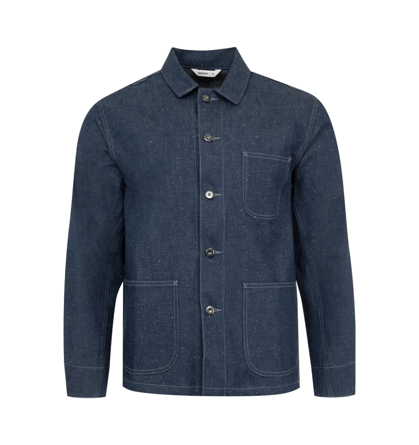 o1h1sh10525 Chore Jacket in Denim Blue