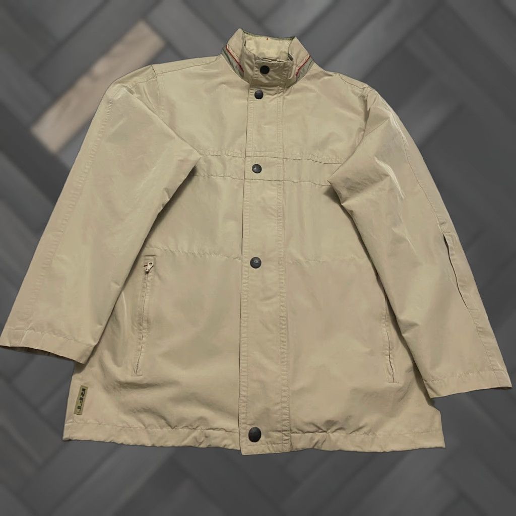 Vintage RFT by Rainforest Mens Jacket Full Zip Button Up Beige Khaki Coat Medium Coat Size US M / EU 48-50 / 2 - 1 Thumbnail
