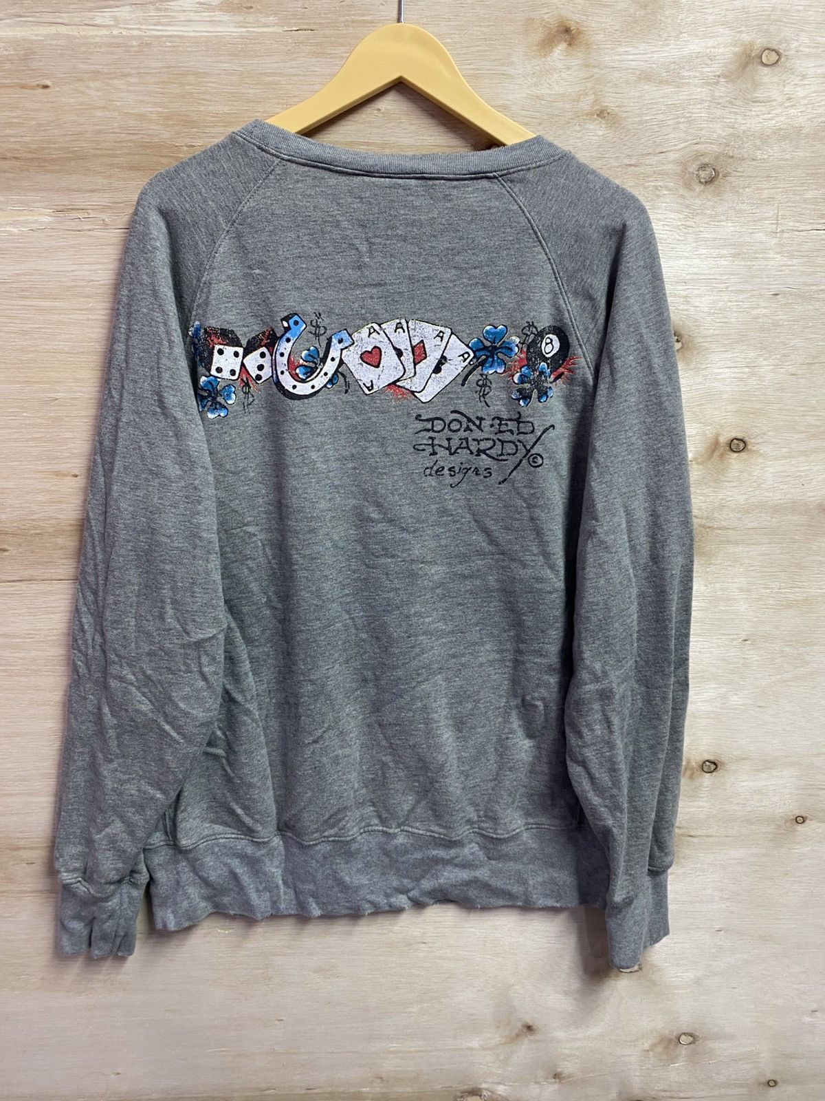 Ed Hardy Ed Hardy crewneck sweatshirt featuring a skull graphic Size US XL / EU 56 / 4 - 7 Thumbnail