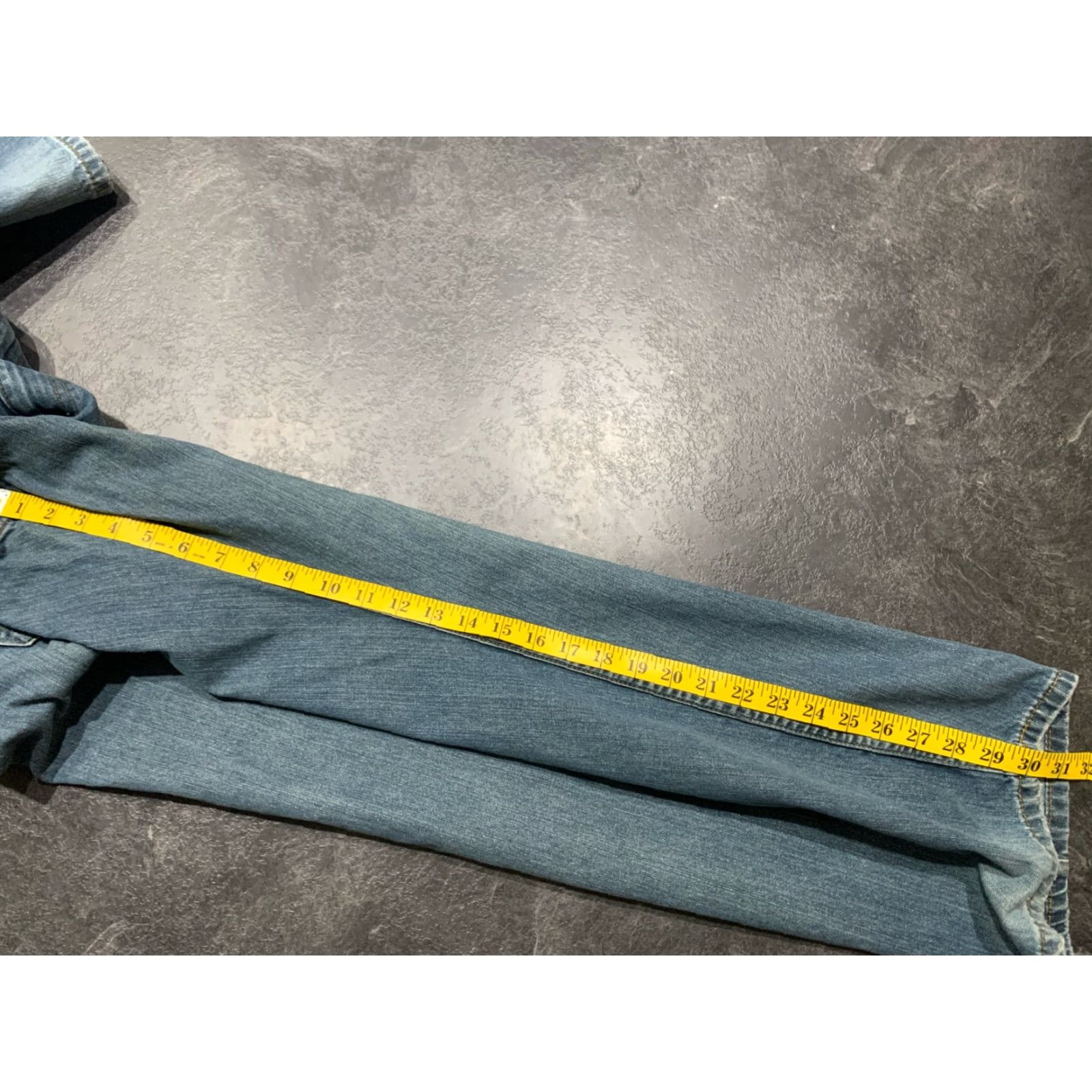 Levi's Levi's 559 Relaxed Straight Jeans Mens 44x30 Blue Dark Wash Denim Size US 44 / EU 60 - 7 Thumbnail
