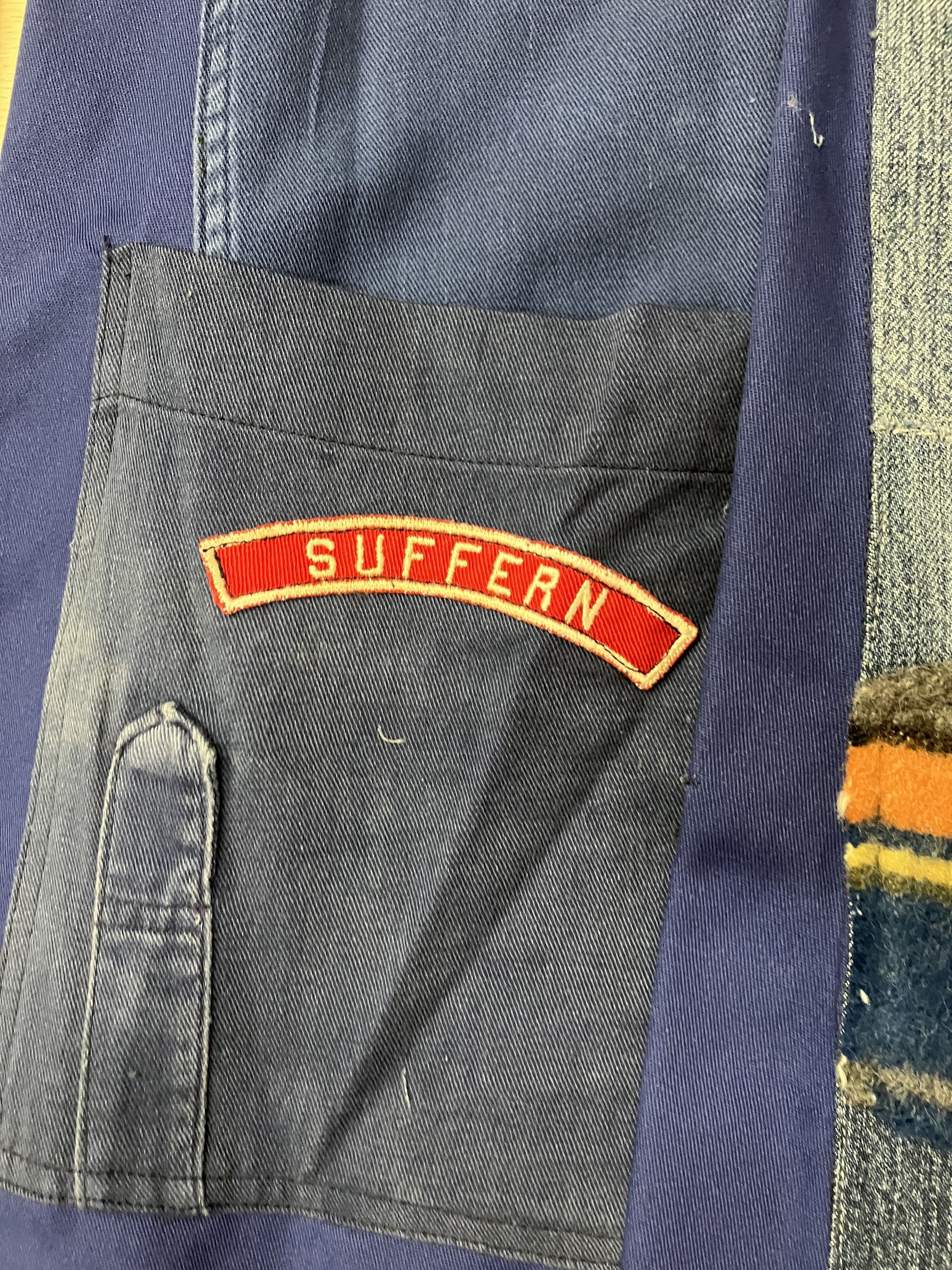 Greg Lauren $2817 NWT Greg Lauren Blue Boyscout GL1 Jacket Size US XL / EU 56 / 4 - 11 Thumbnail